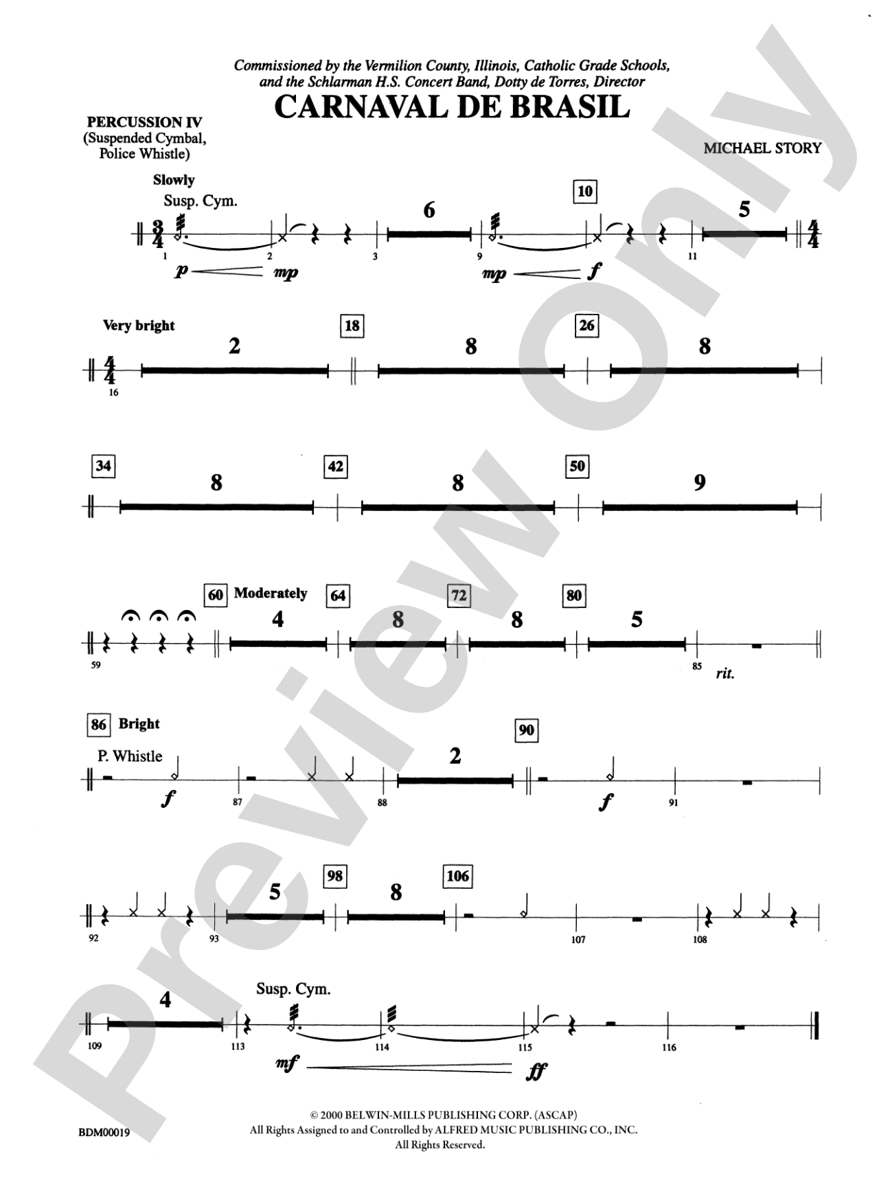 Carnaval de Brasil: 4th Percussion