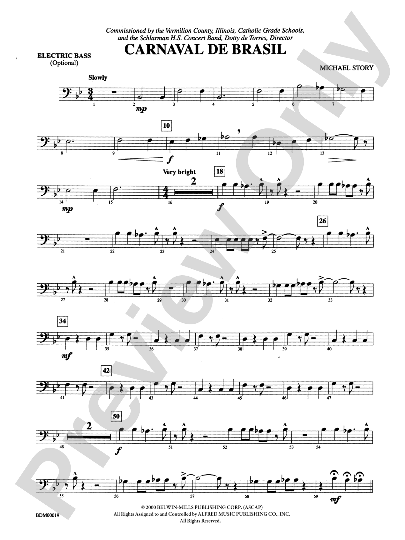 Carnaval de Brasil: String Bass