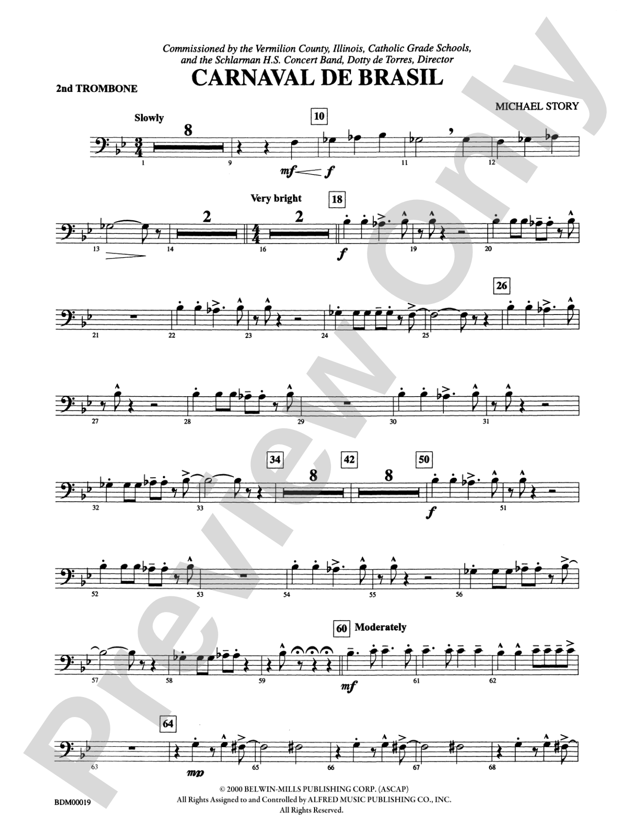 Carnaval de Brasil: 2nd Trombone