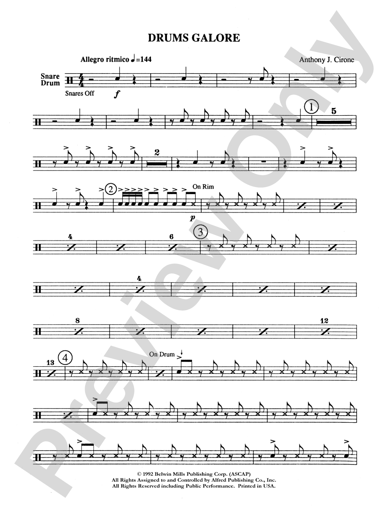 Drums Galore: Snare Drum