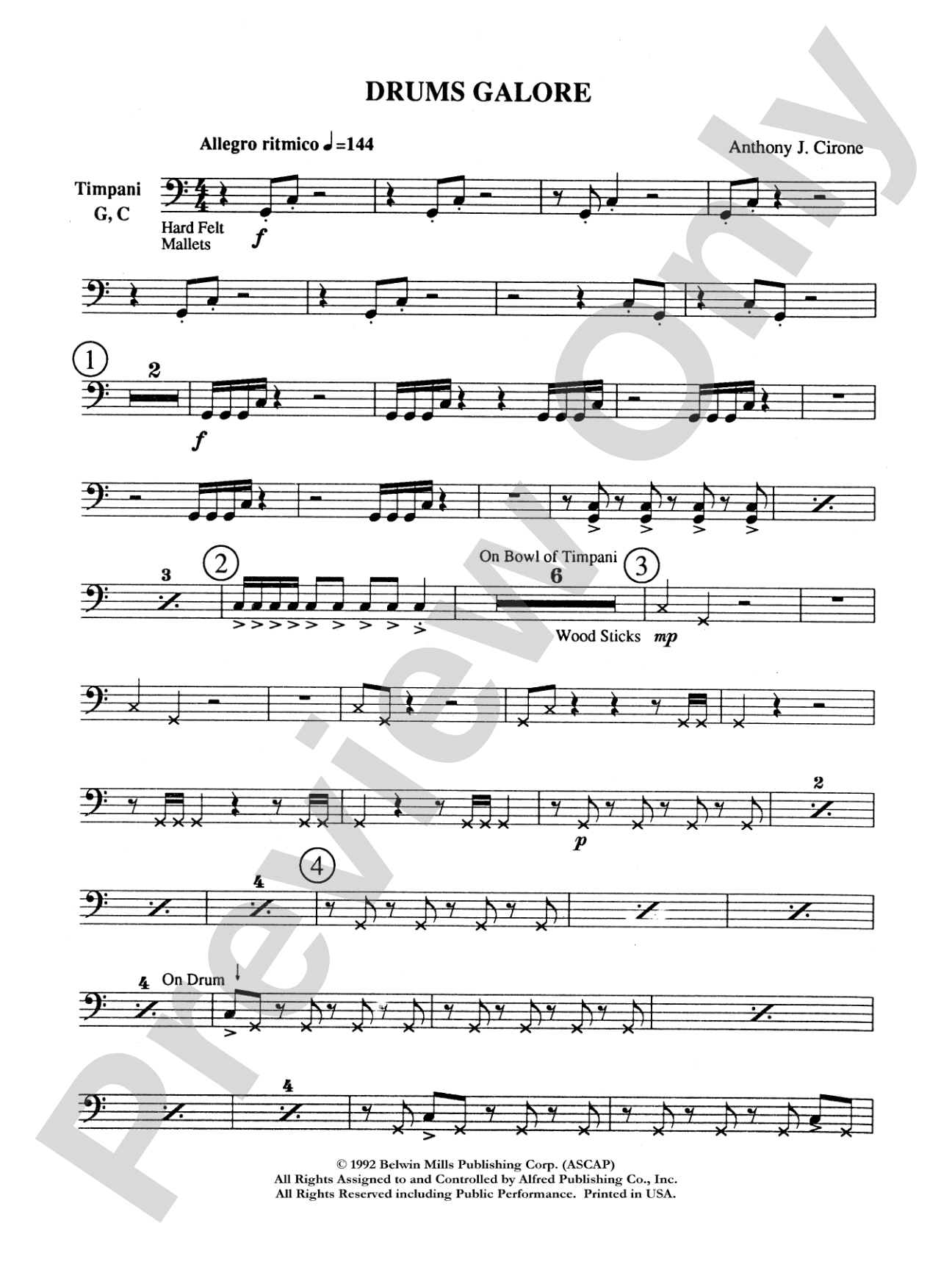 Drums Galore: Timpani