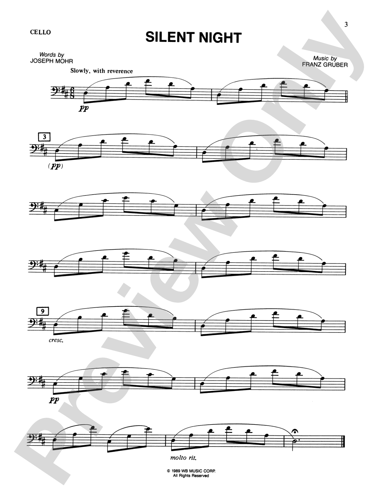 Popular Yuletide Favorites: Cello