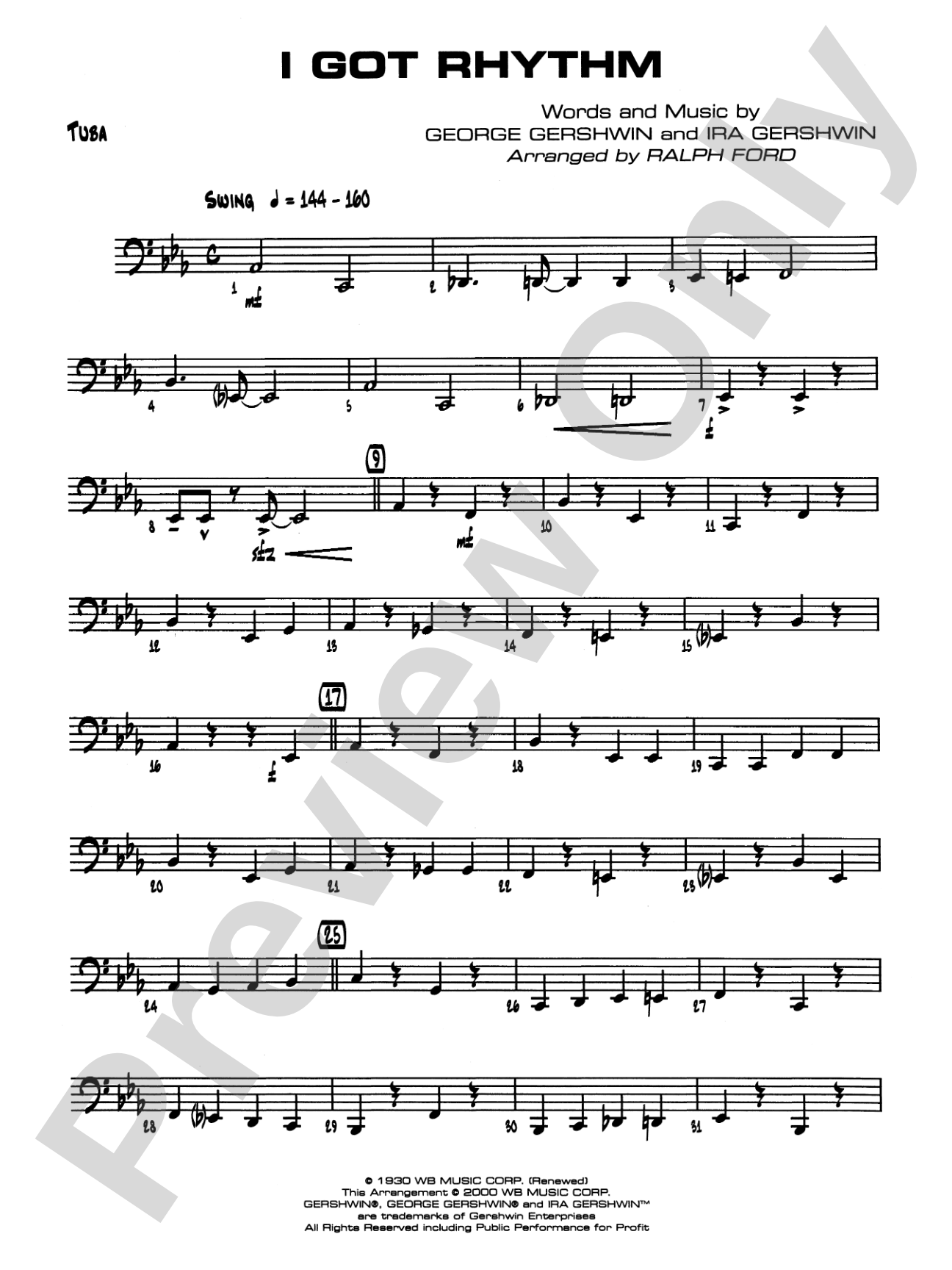 I Got Rhythm: Tuba