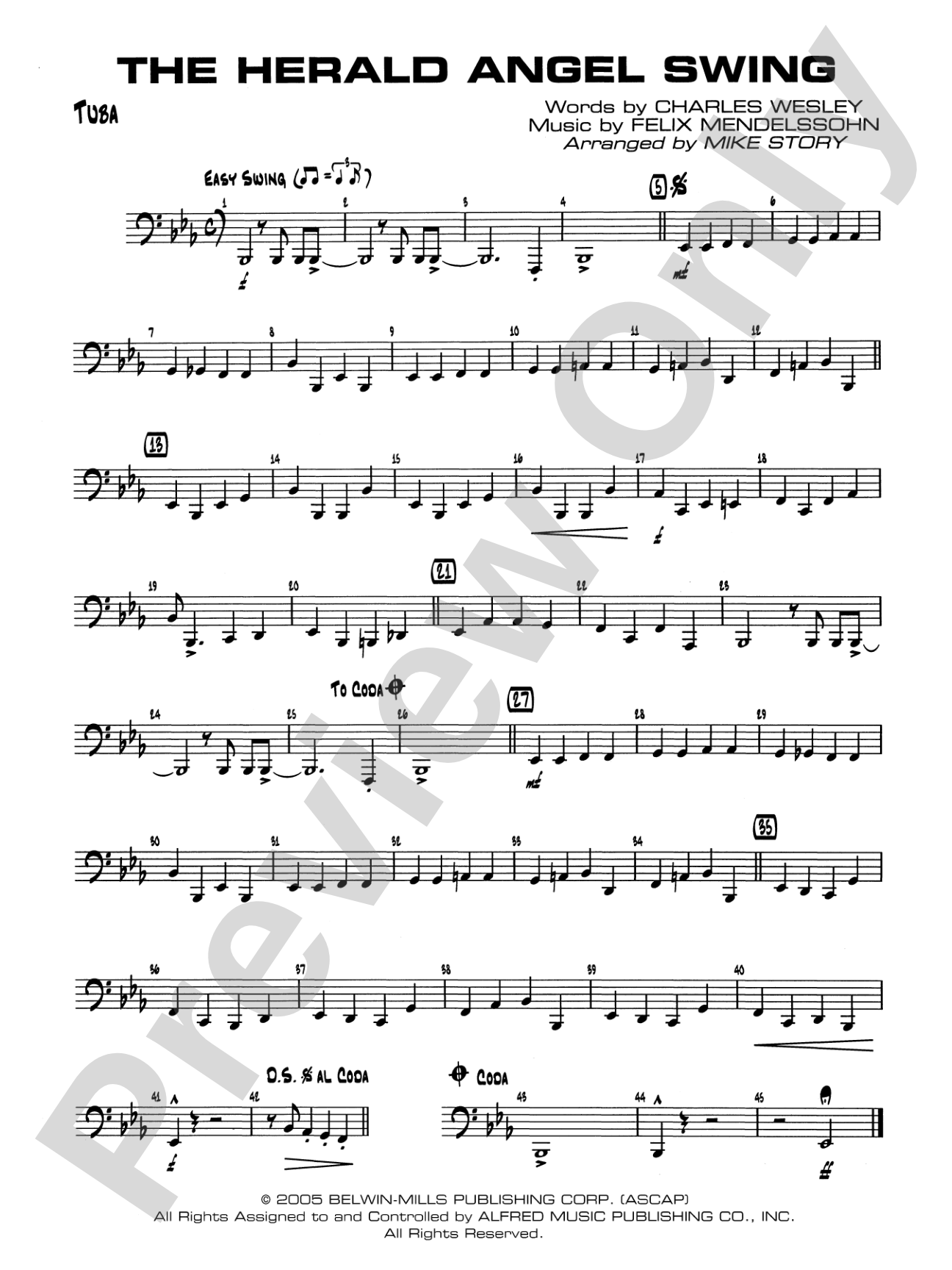 The Herald Angels Swing: Tuba