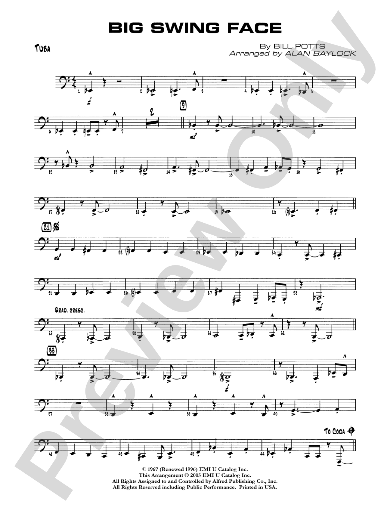Big Swing Face: Tuba