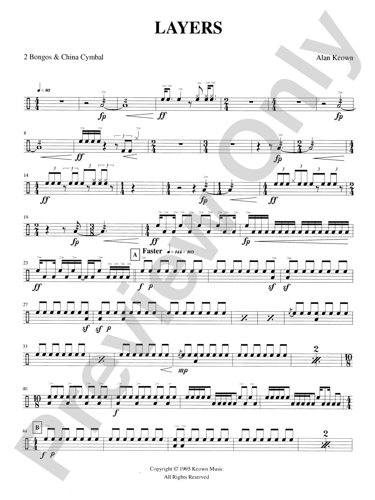 Layers: 2nd Percussion