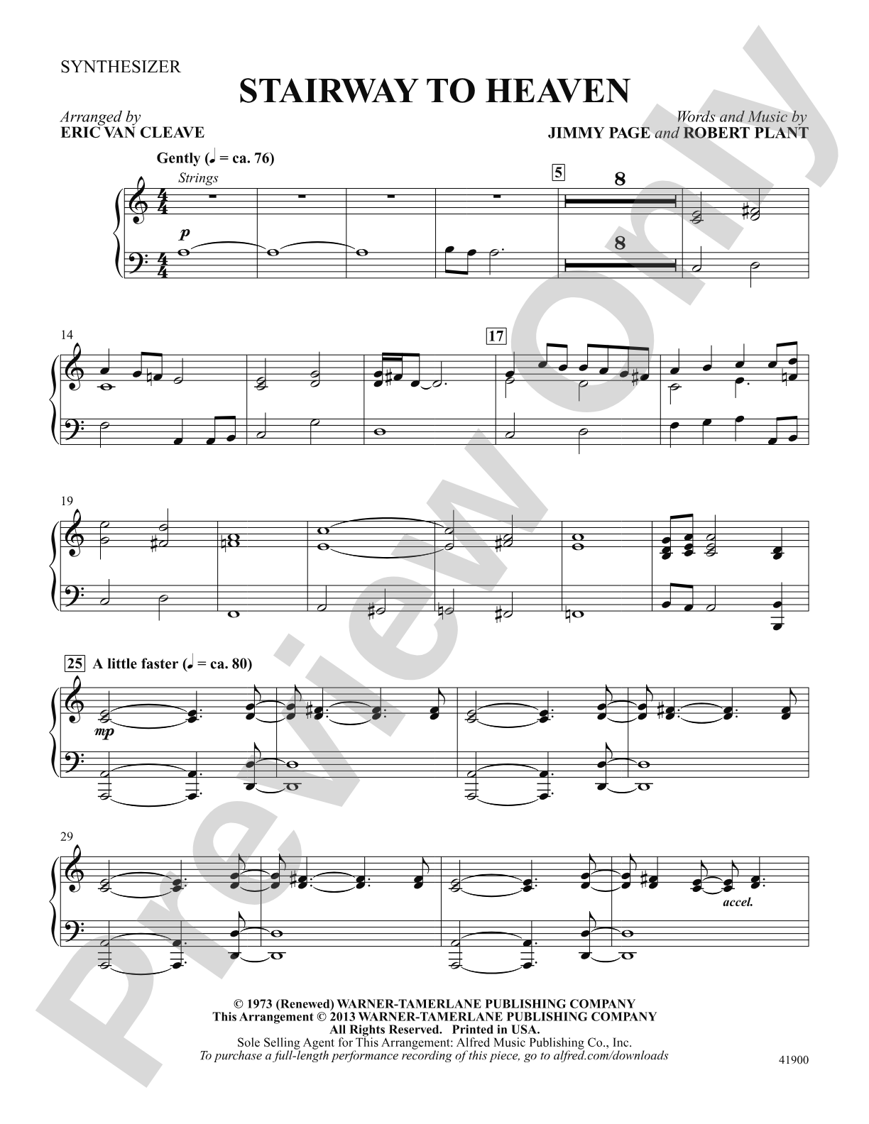 Stairway to Heaven: Synthesizer: Choral SoundPax