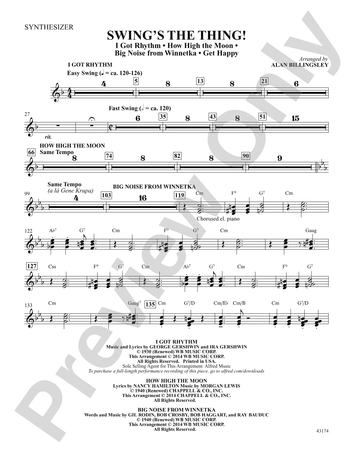 Swing's the Thing: Synthesizer: Choral SoundPax