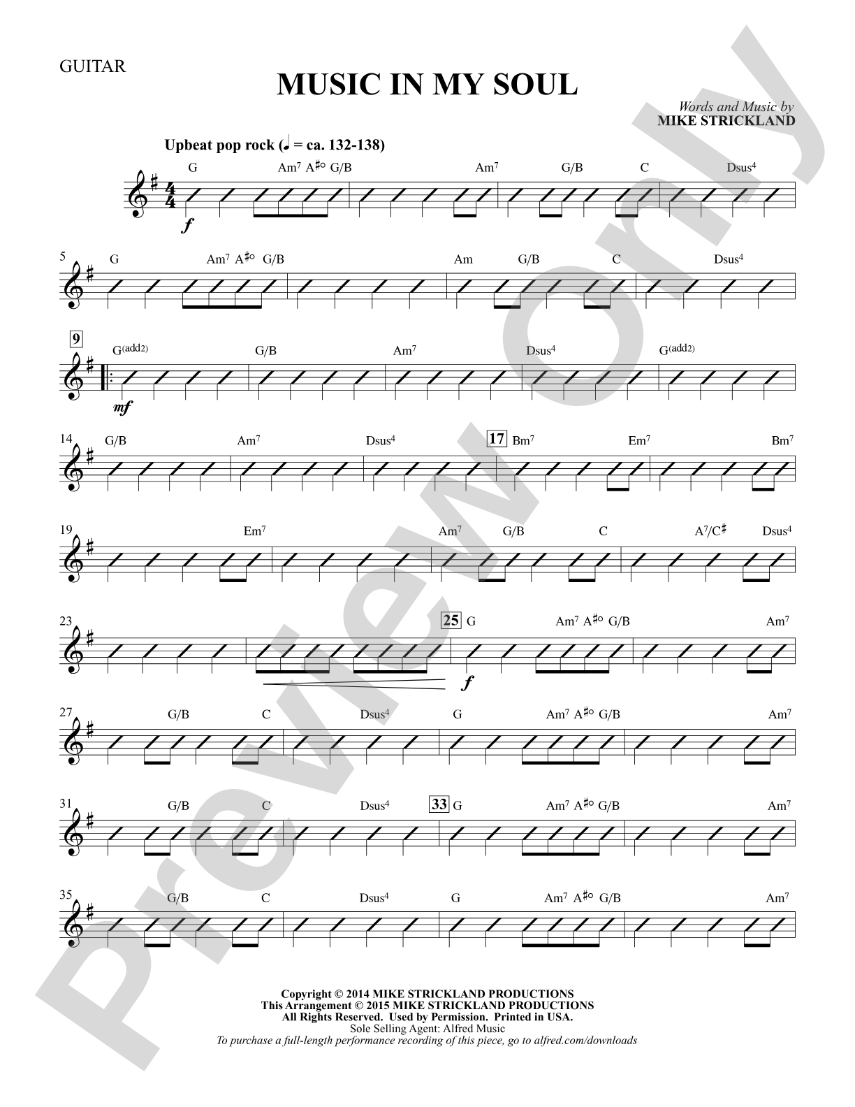 Music In My Soul: Choral Octavo Digital SoundPax