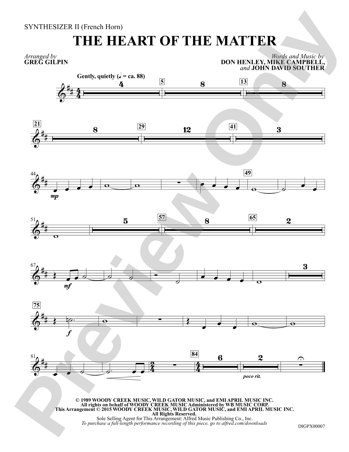 The Heart of the Matter: Synthesizer 2: Choral Octavo Digital SoundPax