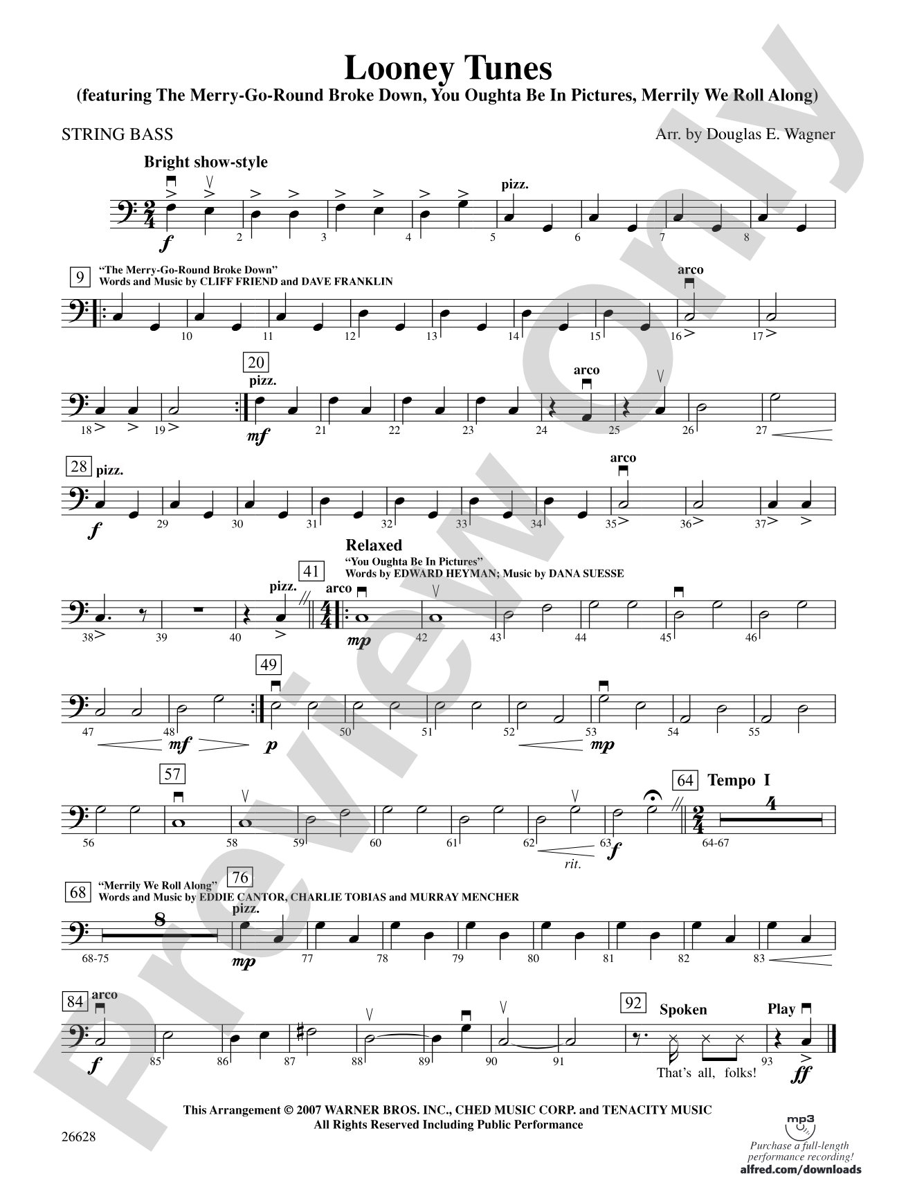 Looney Tunes: String Bass