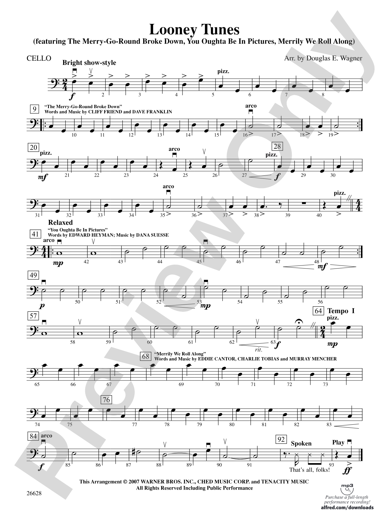 Looney Tunes: Cello
