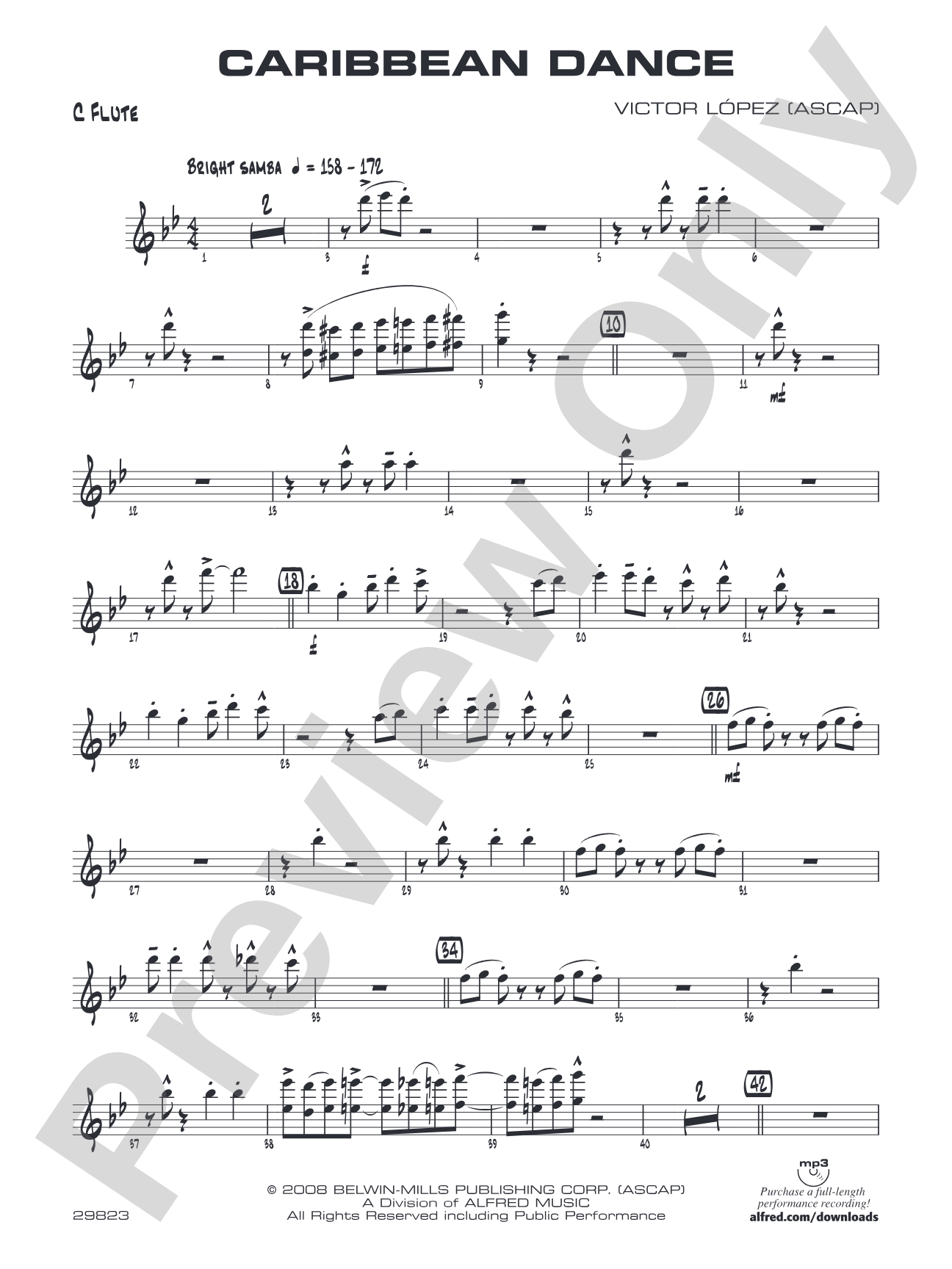 Caribbean Dance: Flute