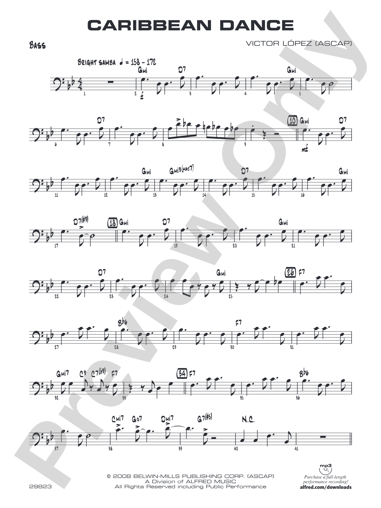 Caribbean Dance: String Bass