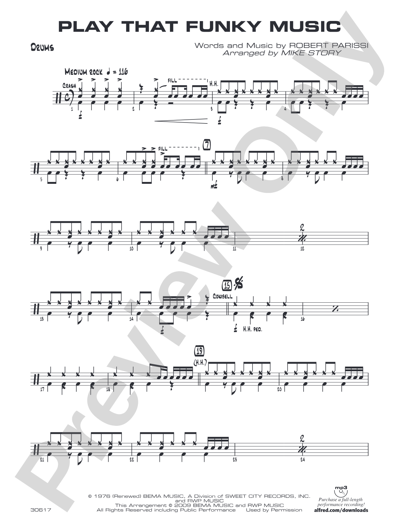 Play That Funky Music: Drums