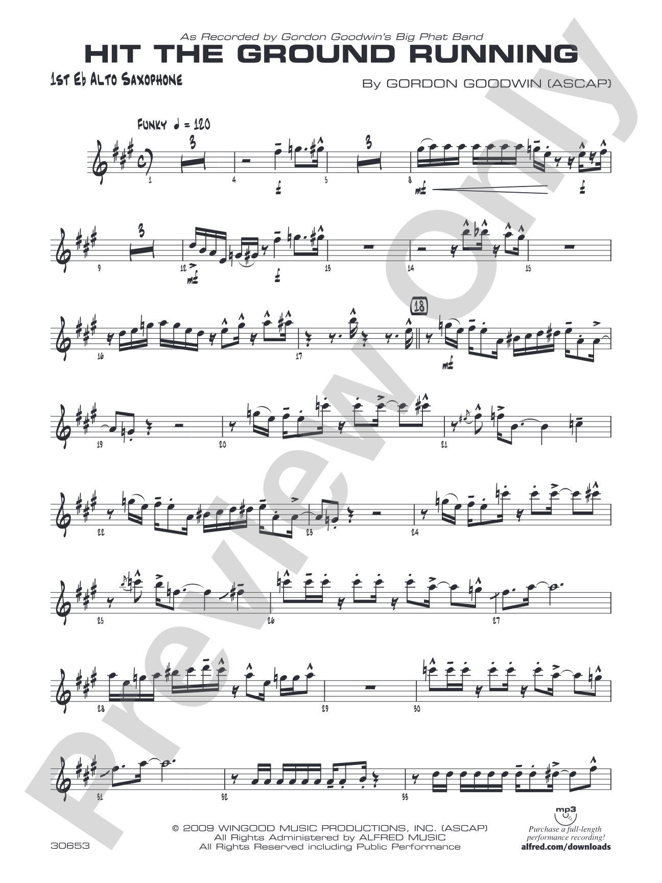 Hit the Ground Running: E-flat Alto Saxophone