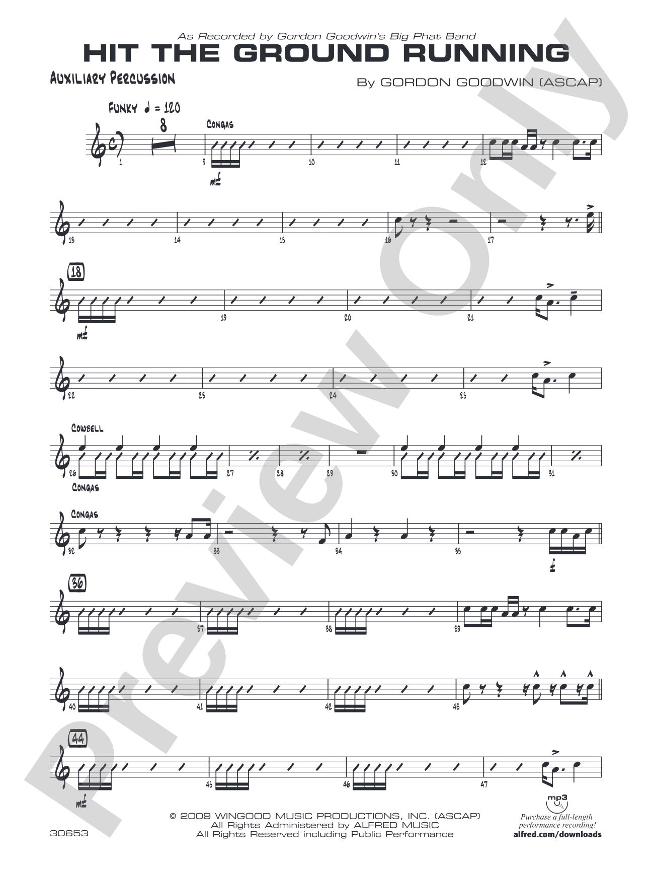 Hit the Ground Running: 1st Percussion