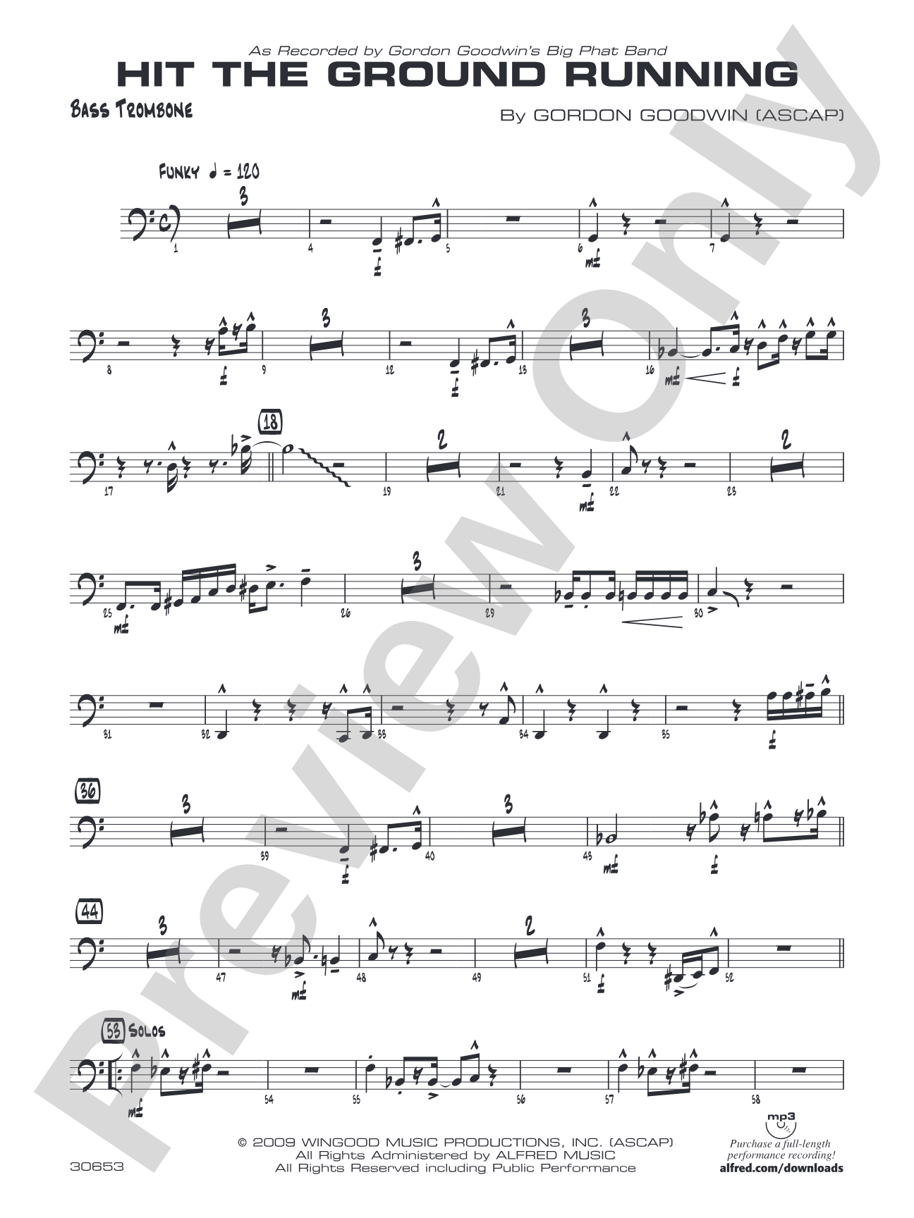 Hit the Ground Running: 4th Trombone