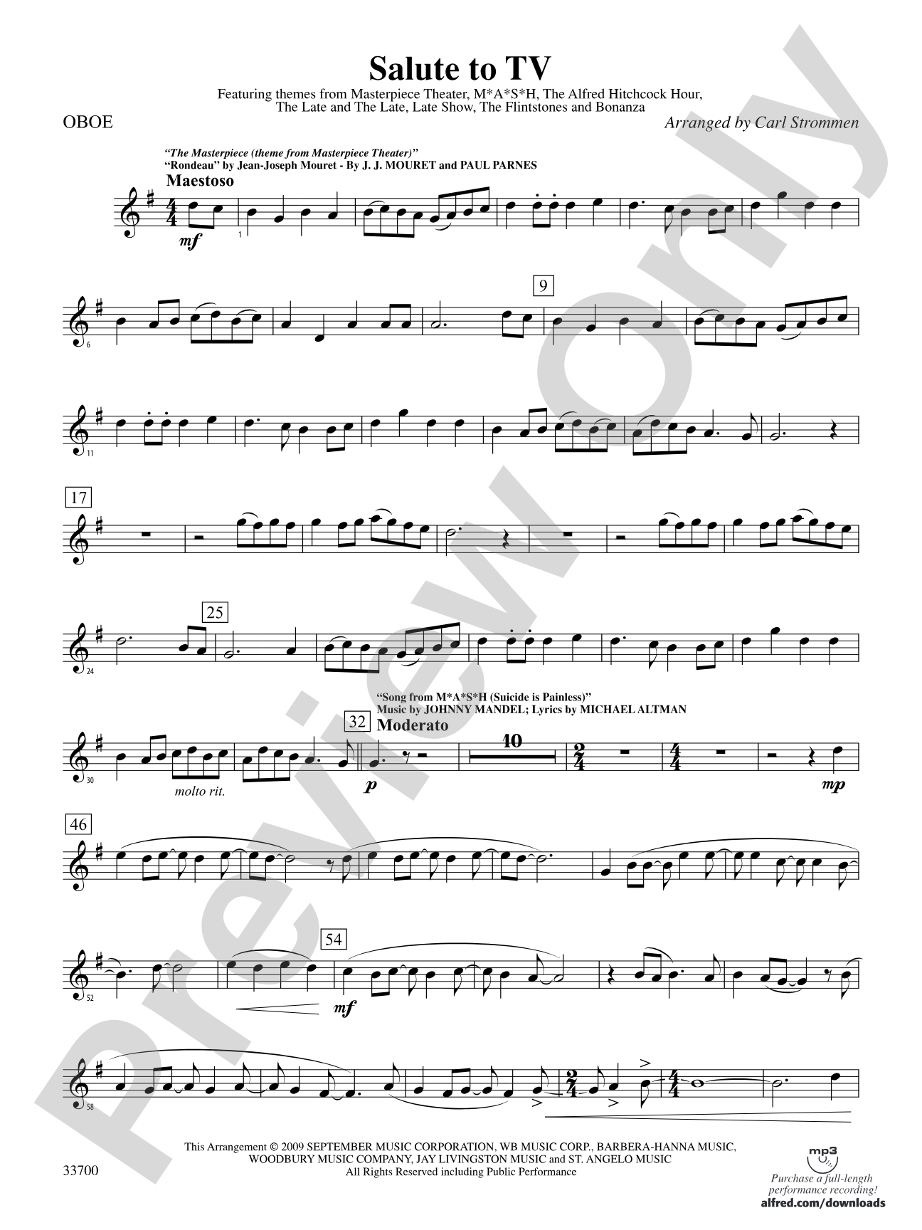 Salute to TV: Oboe