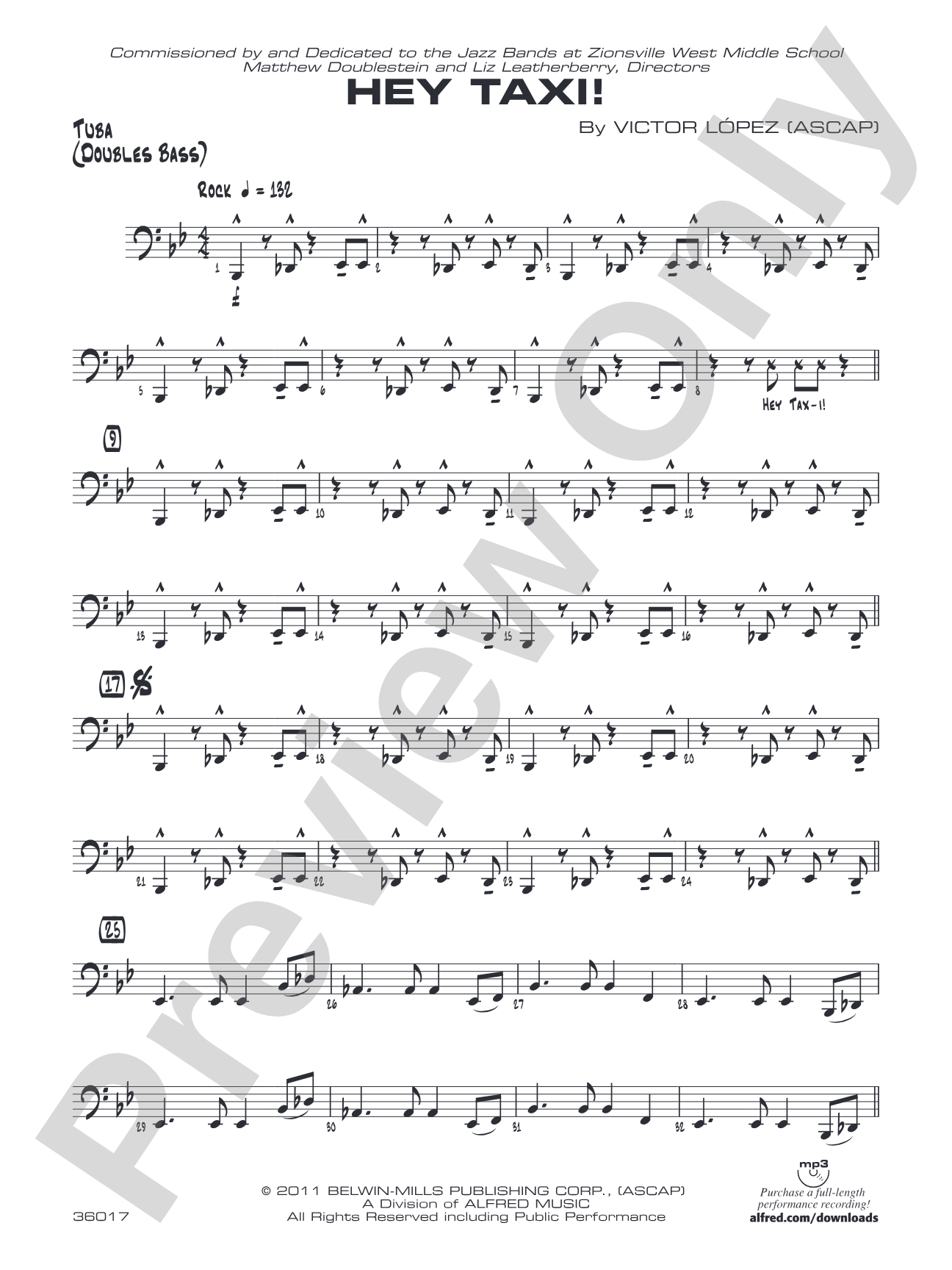 Hey Taxi!: Tuba