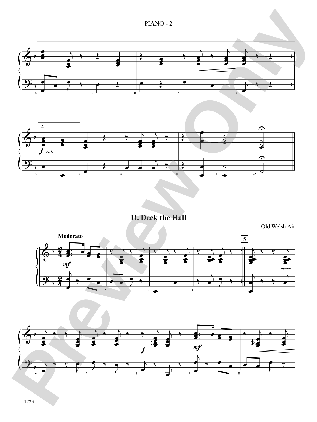 Joyful Holidays: Piano Accompaniment