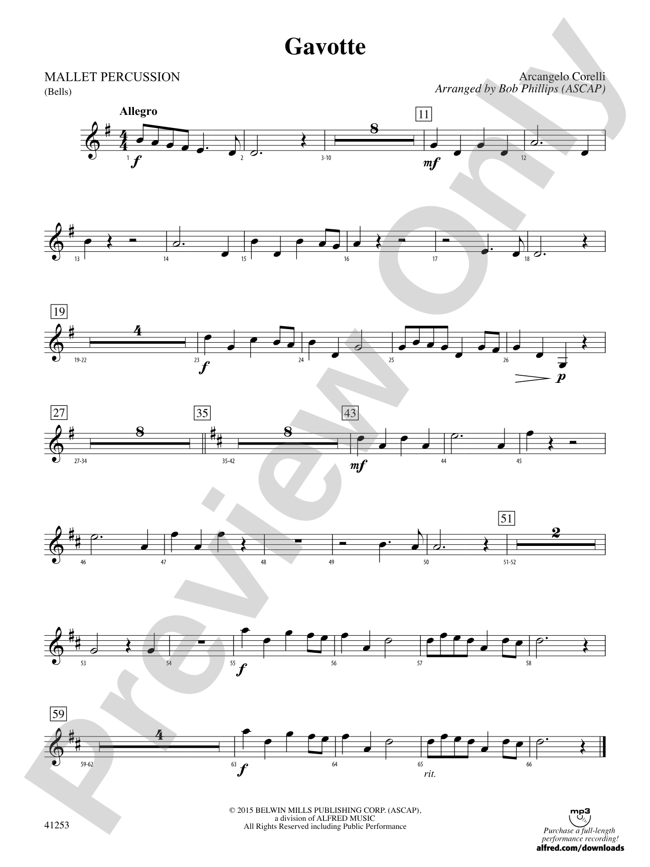 Gavotte: Mallets