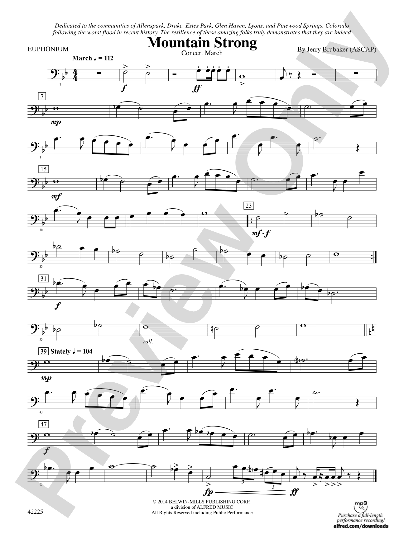 Mountain Strong: Baritone B.C.