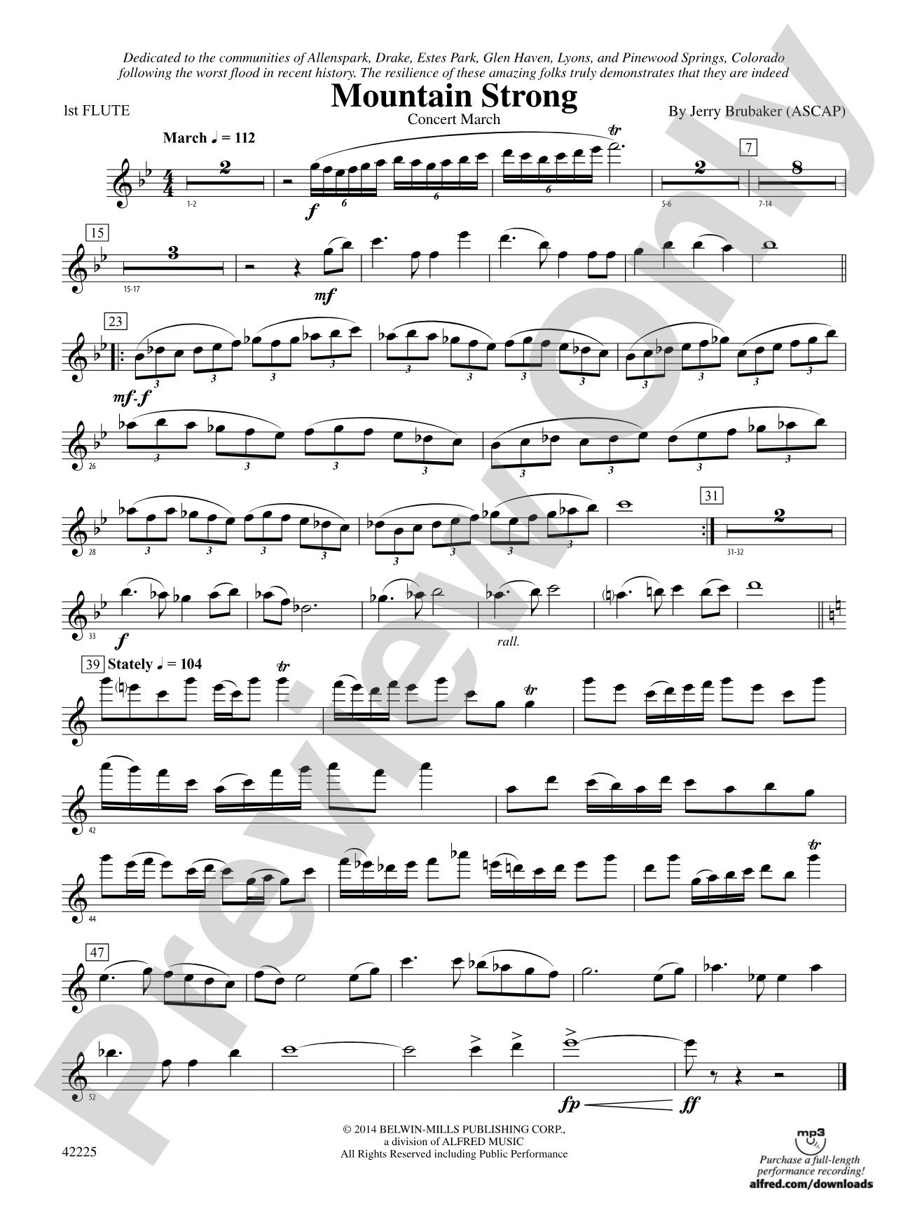 Mountain Strong: Flute