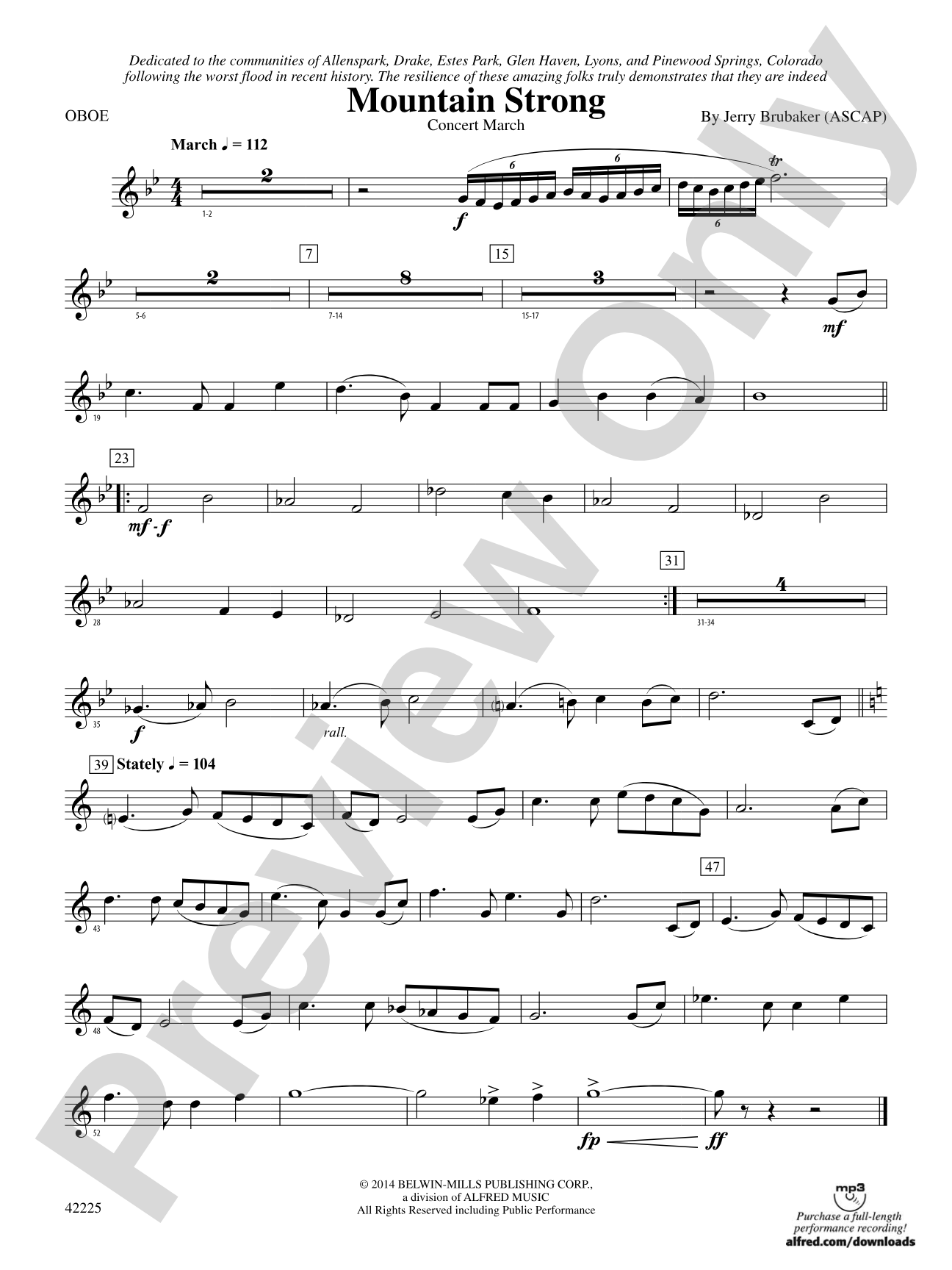 Mountain Strong: Oboe