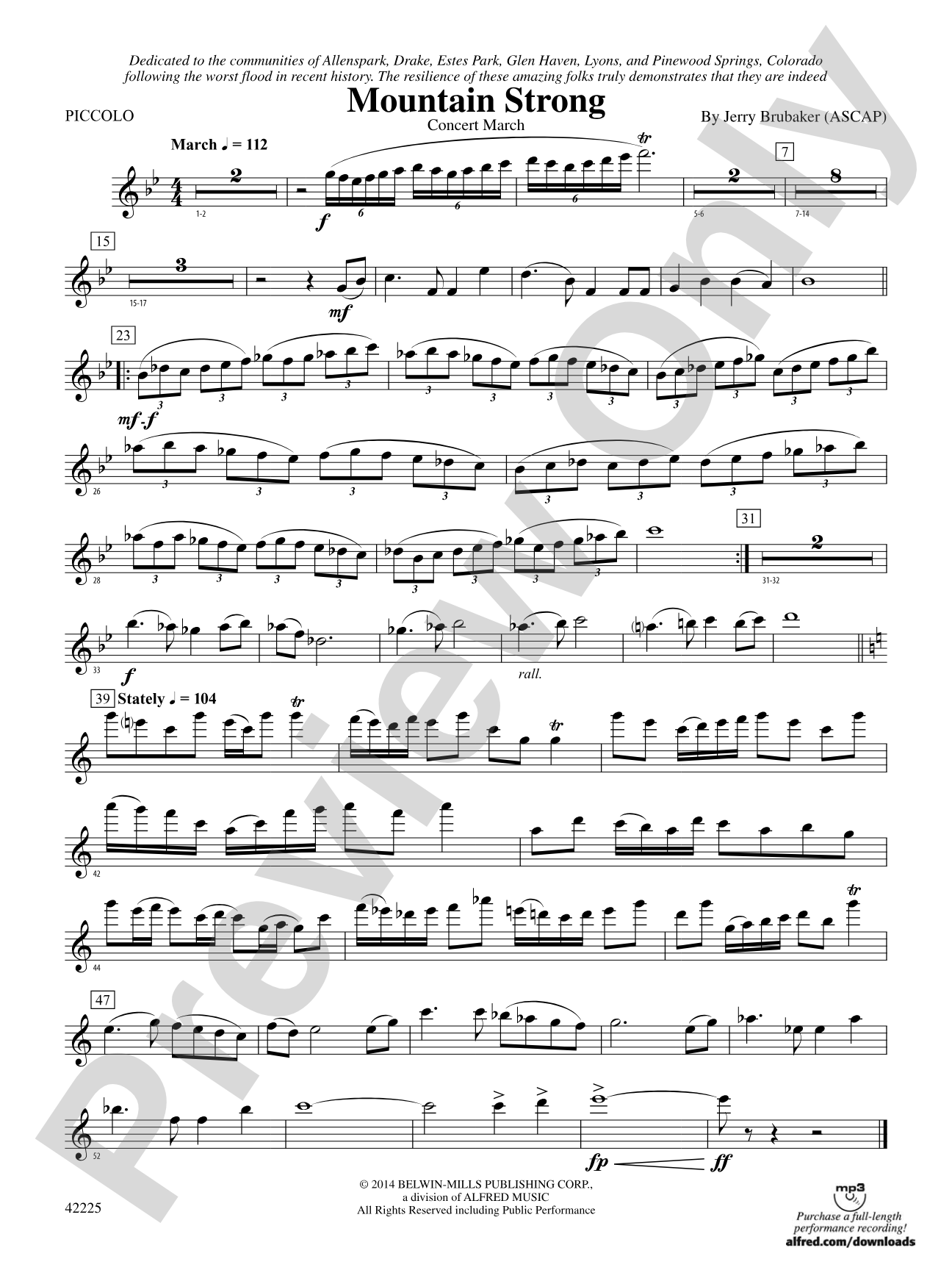 Mountain Strong: Piccolo