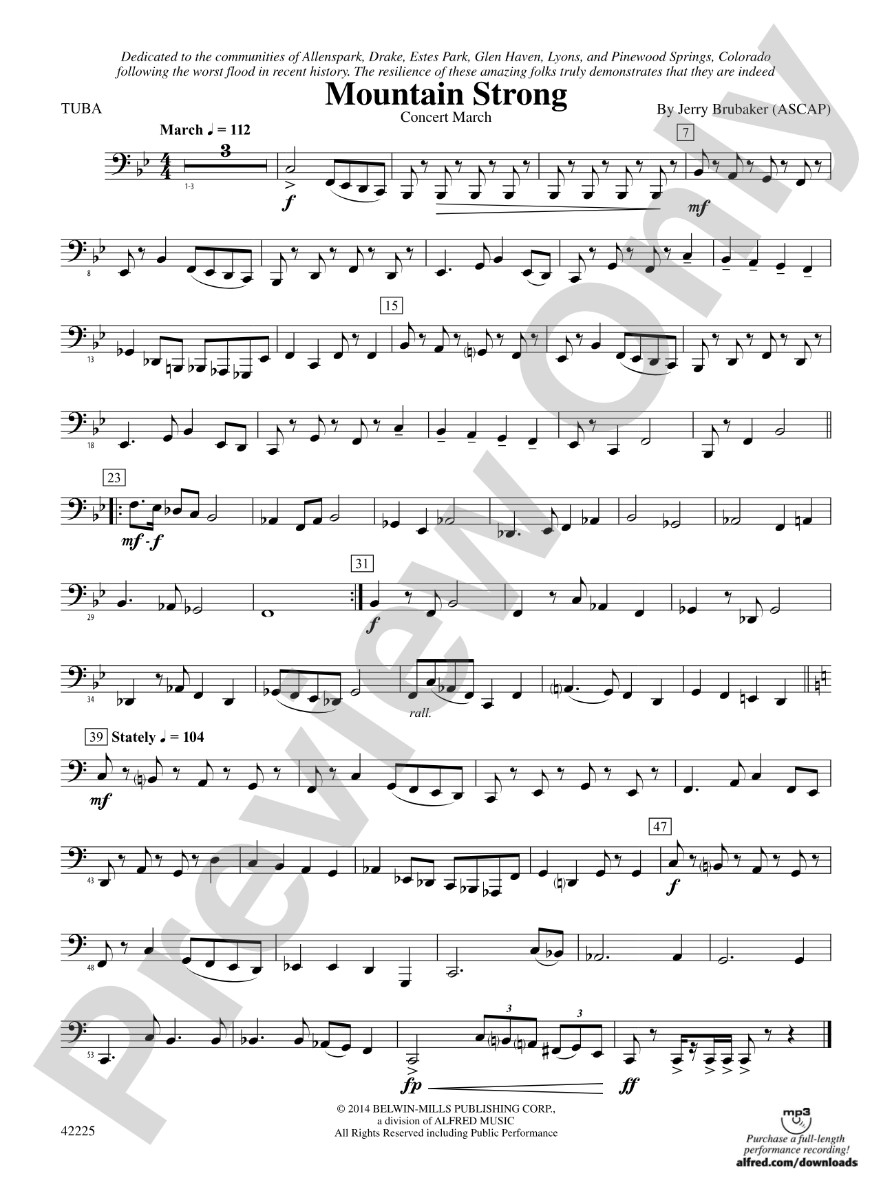 Mountain Strong: Tuba