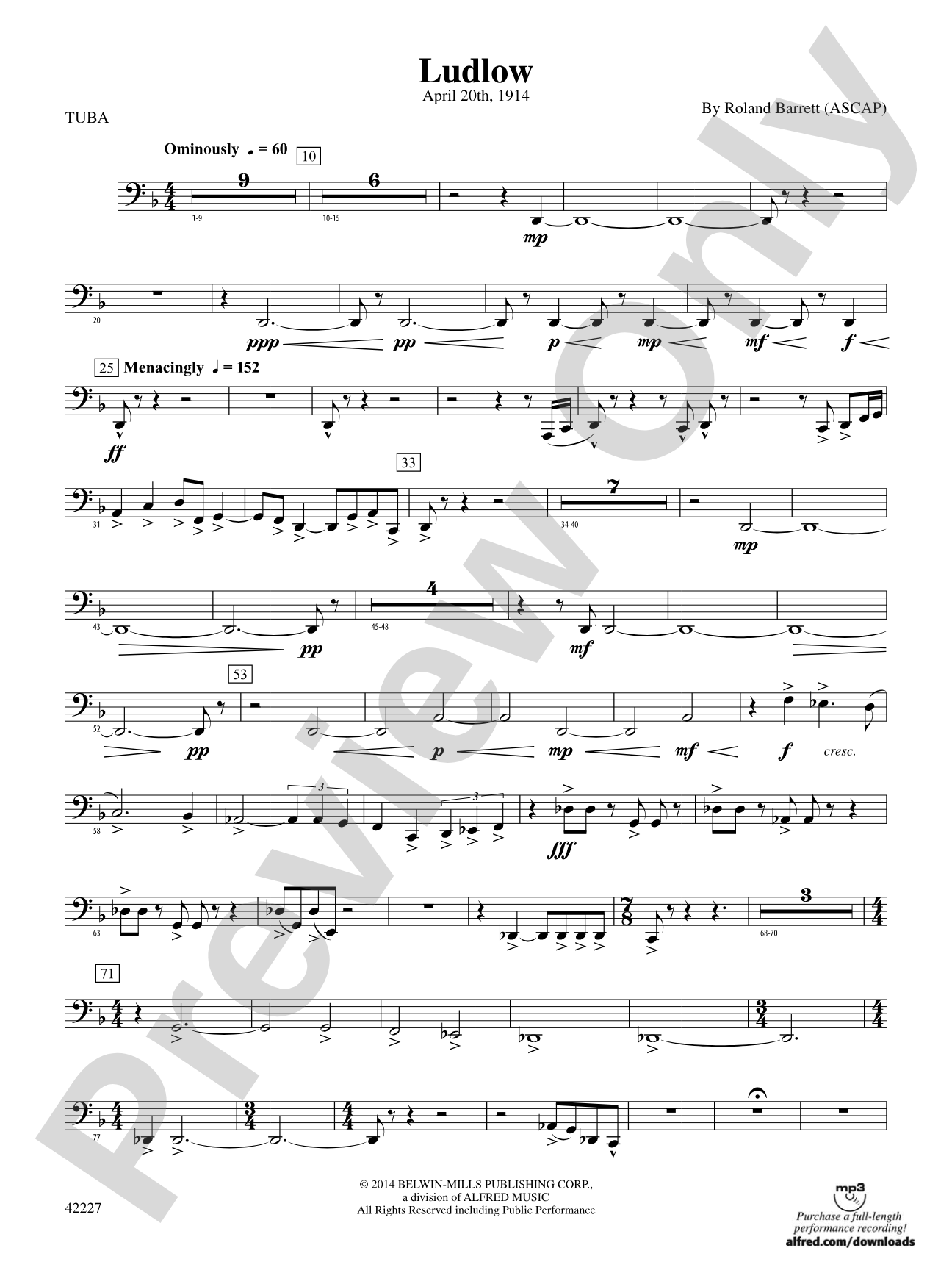 Ludlow: Tuba