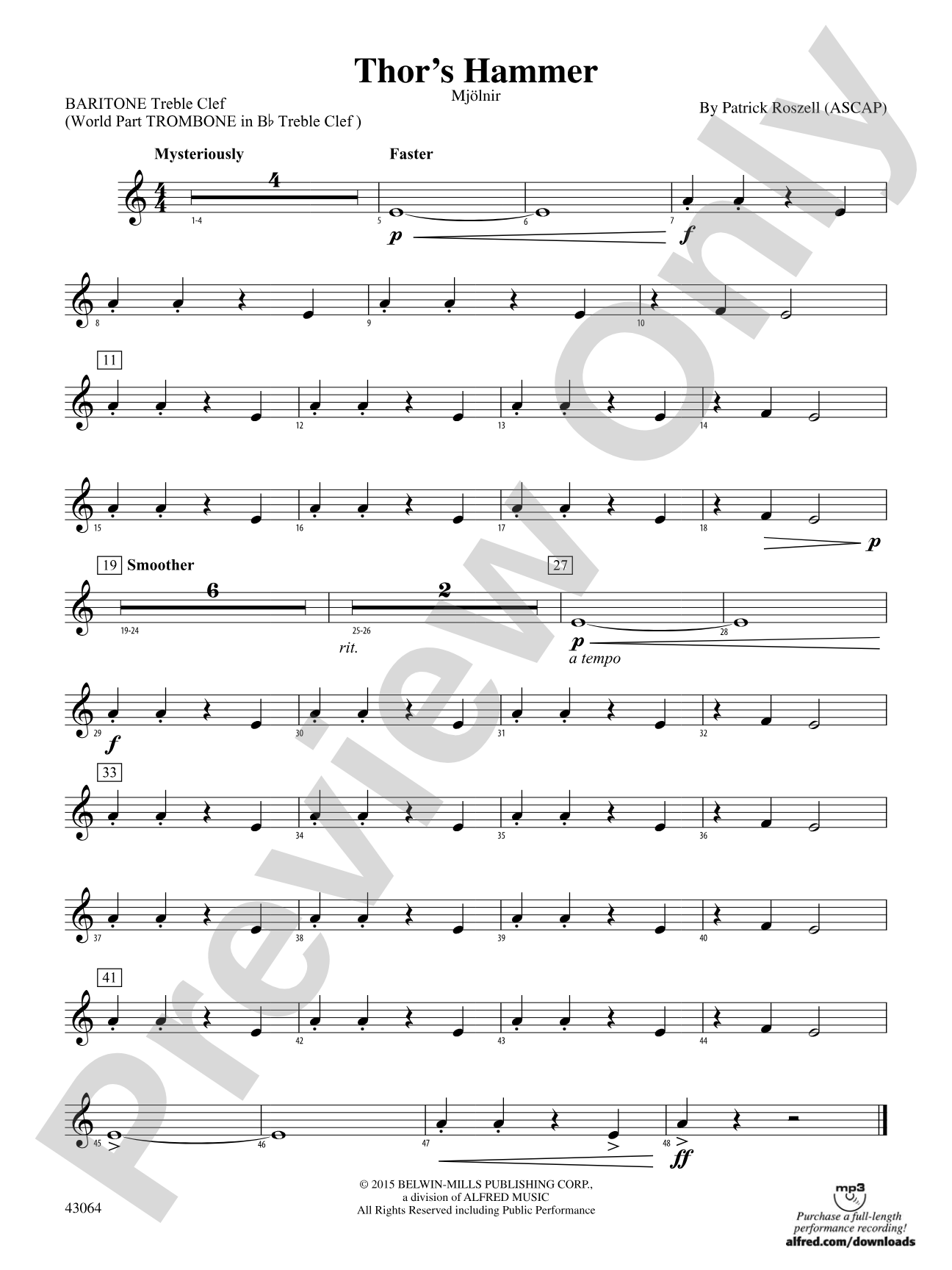 Thor's Hammer: Baritone T.C.