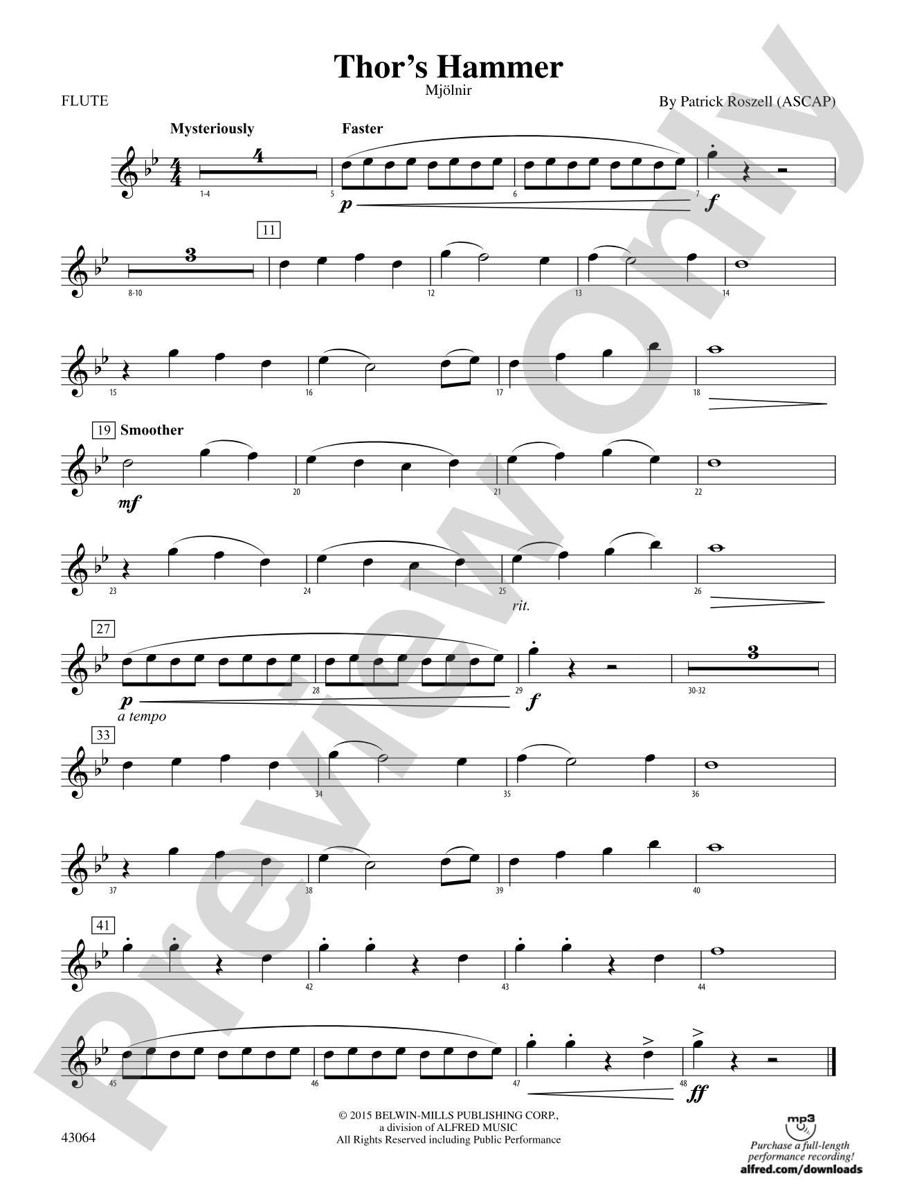 Thor's Hammer: Flute