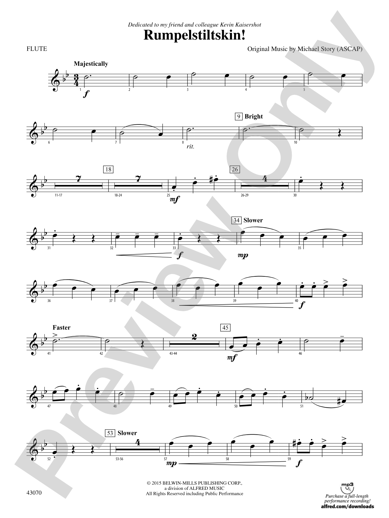 Rumpelstiltskin!: Flute