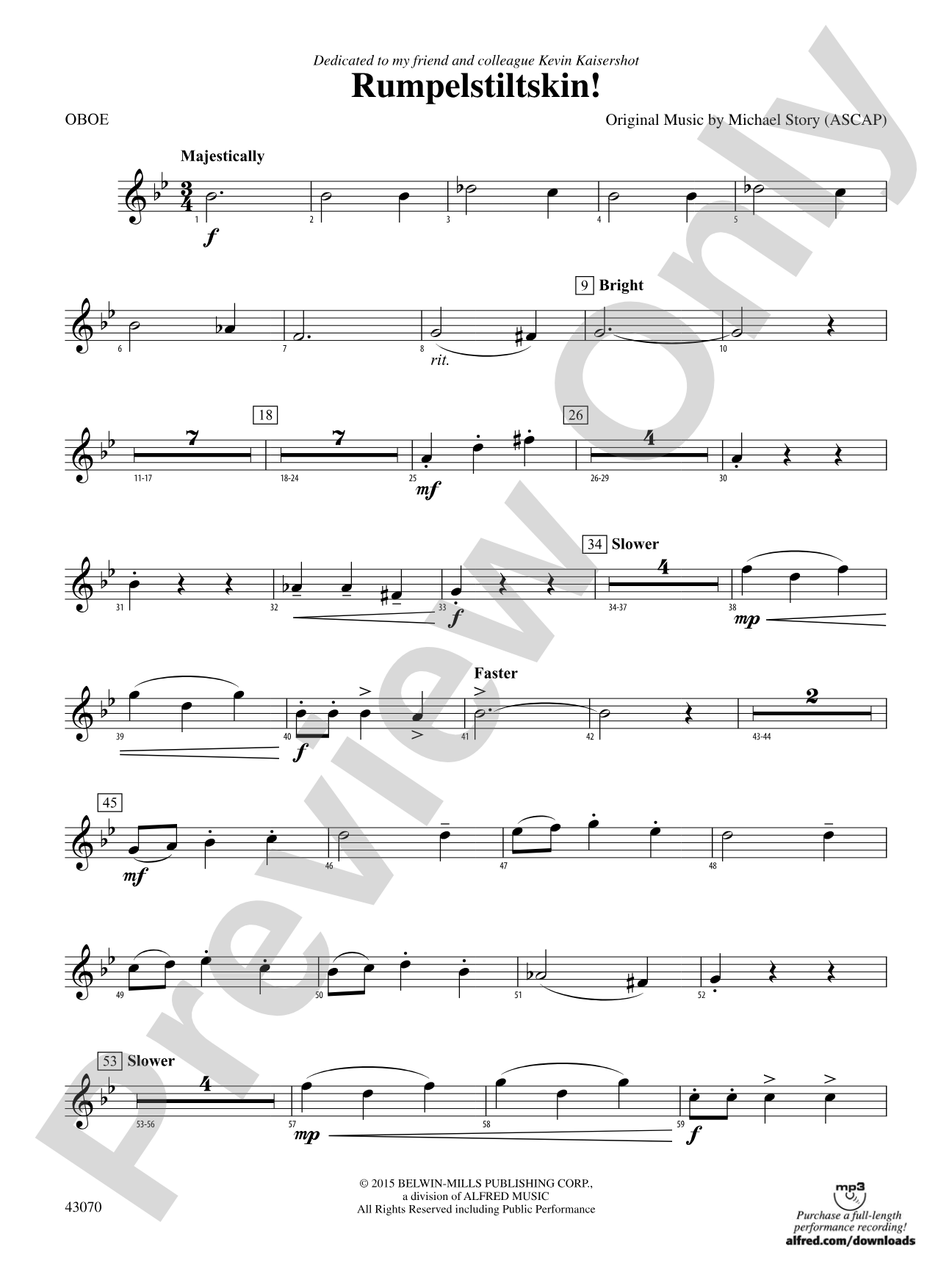 Rumpelstiltskin!: Oboe