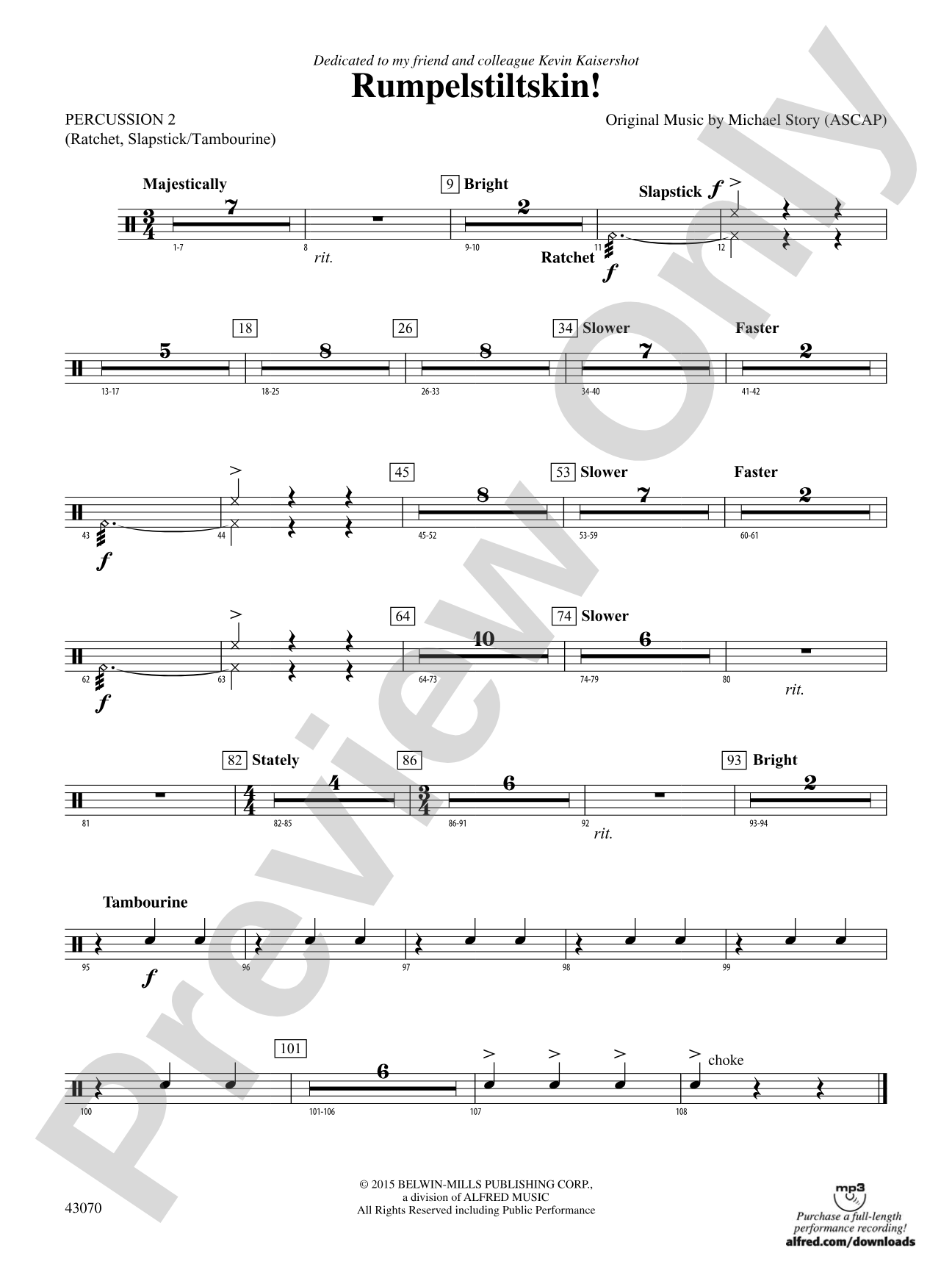 Rumpelstiltskin!: 2nd Percussion
