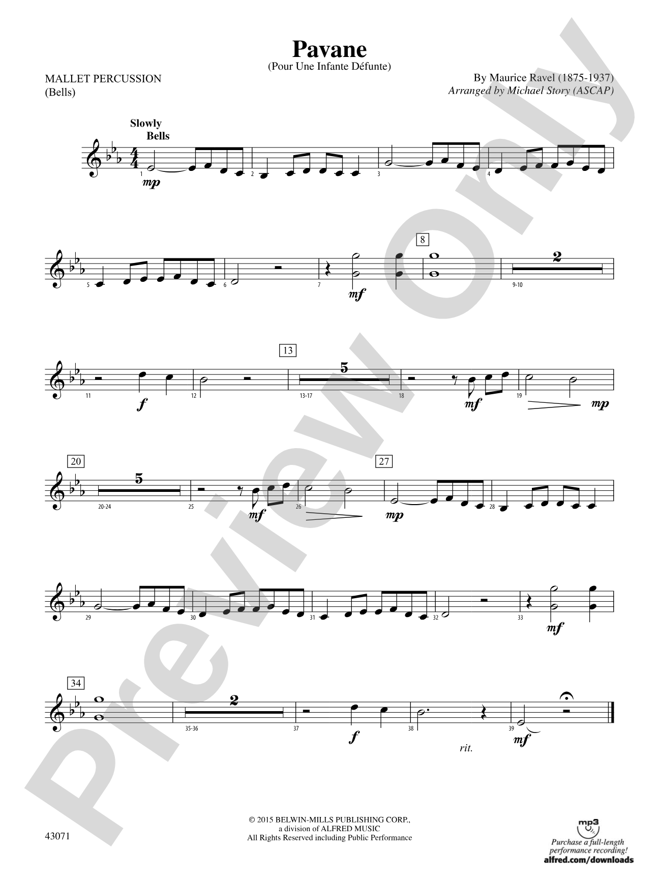 Pavane: Mallets