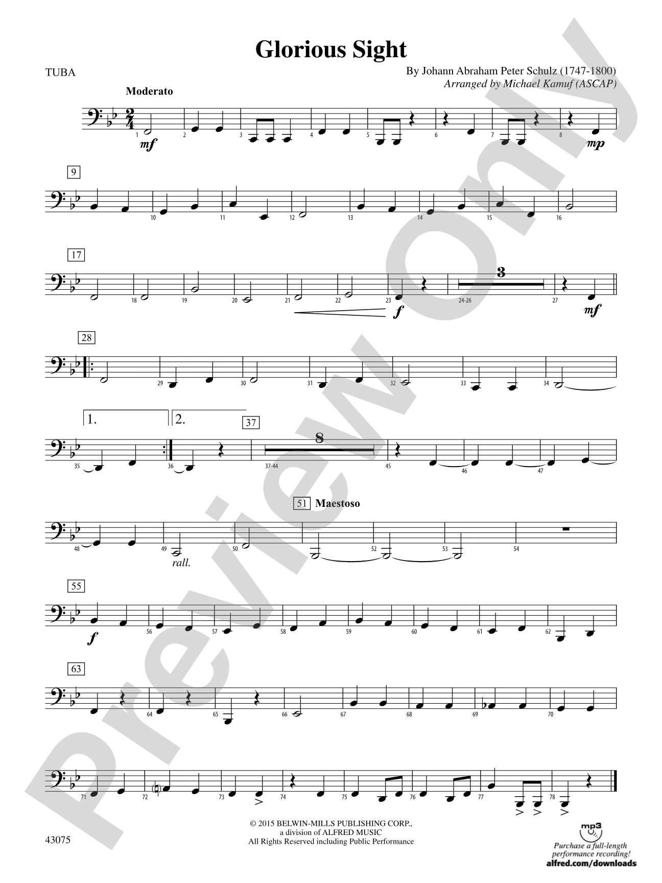 Glorious Sight: Tuba