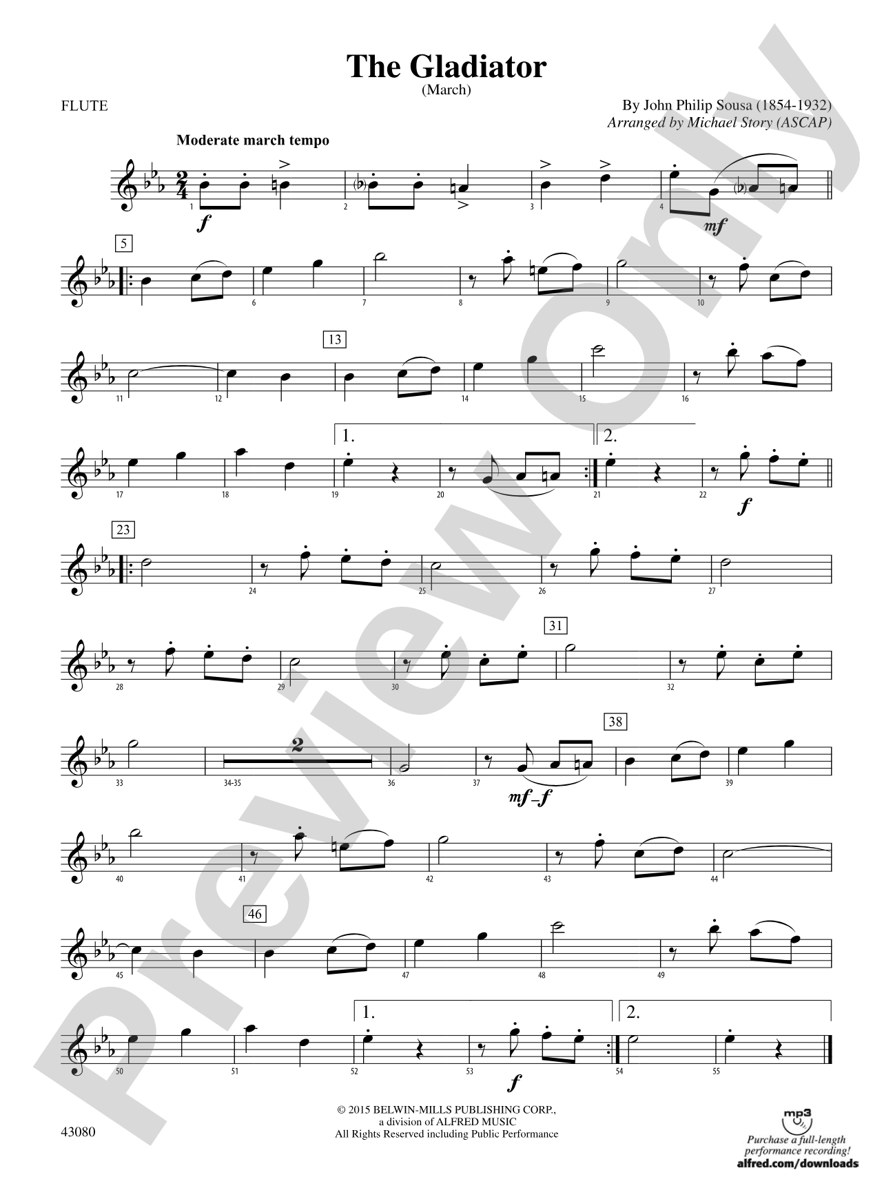The Gladiator: Flute