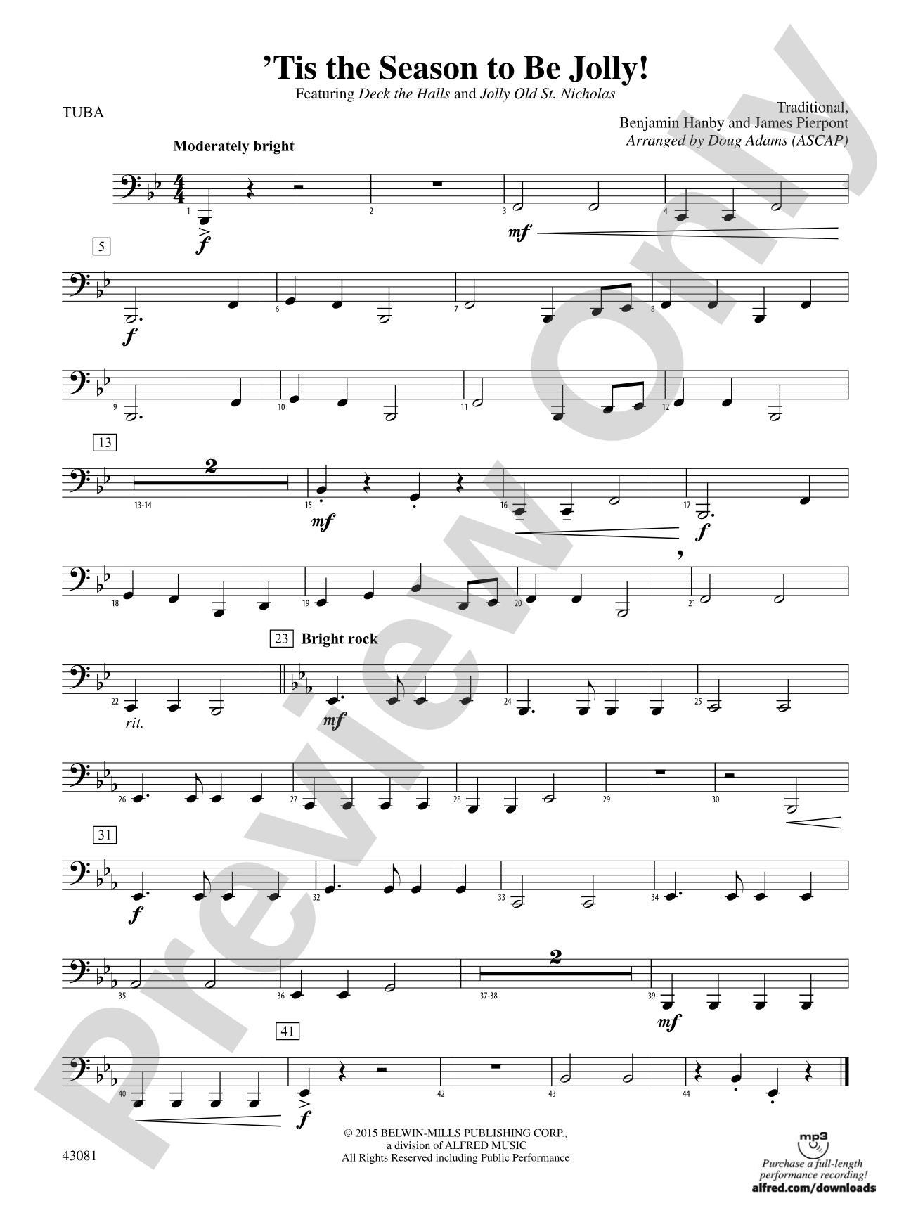 'Tis the Season to Be Jolly!: Tuba