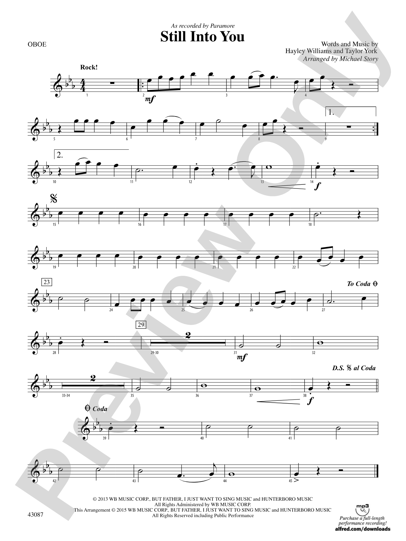 Still Into You: Oboe