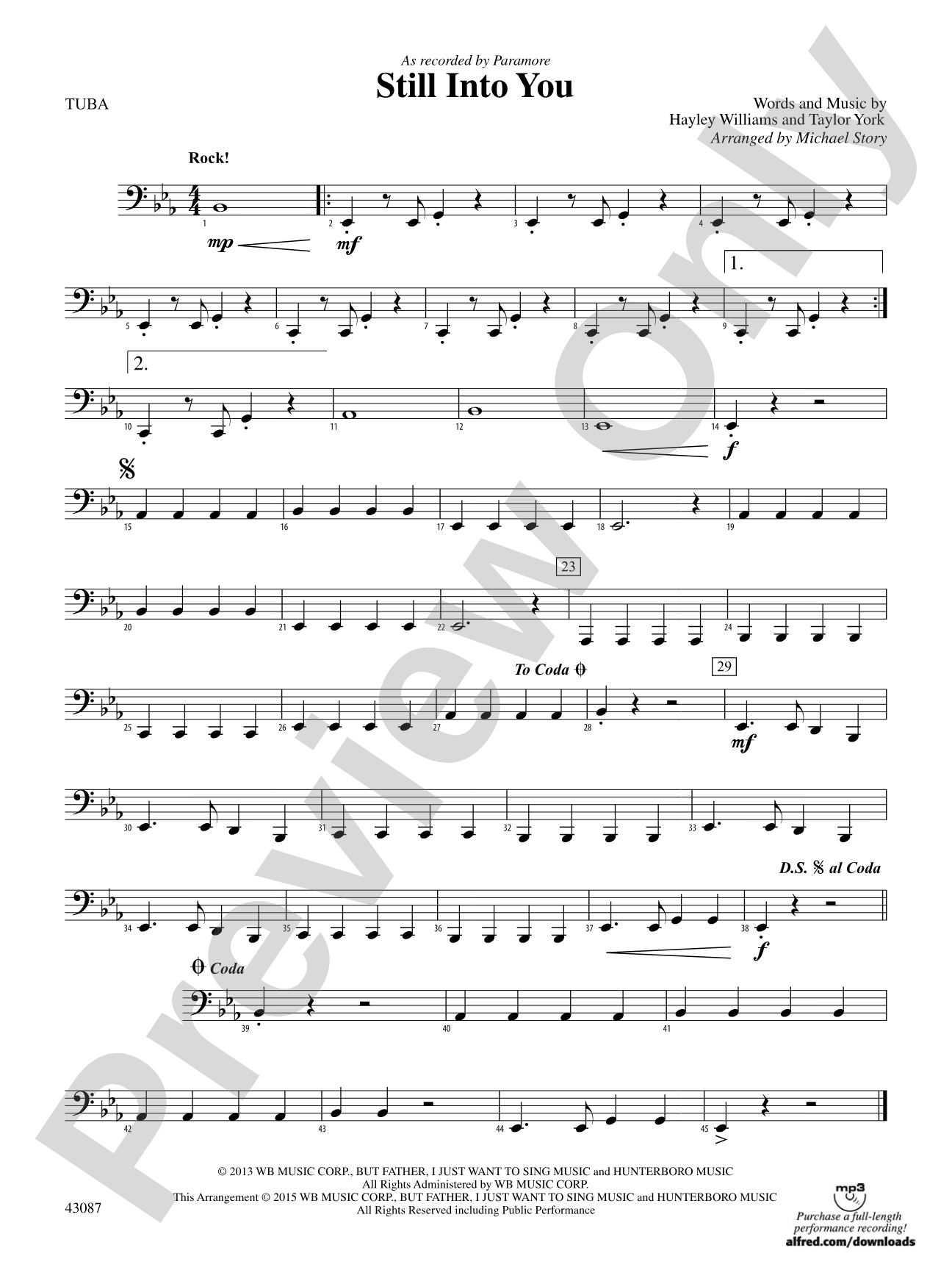 Still Into You: Tuba