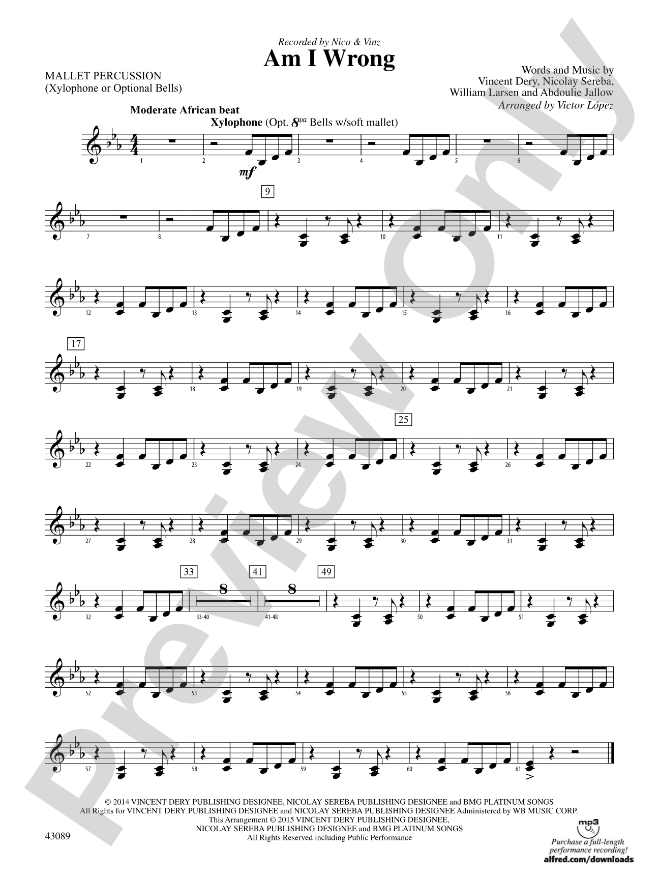 Am I Wrong: Mallets