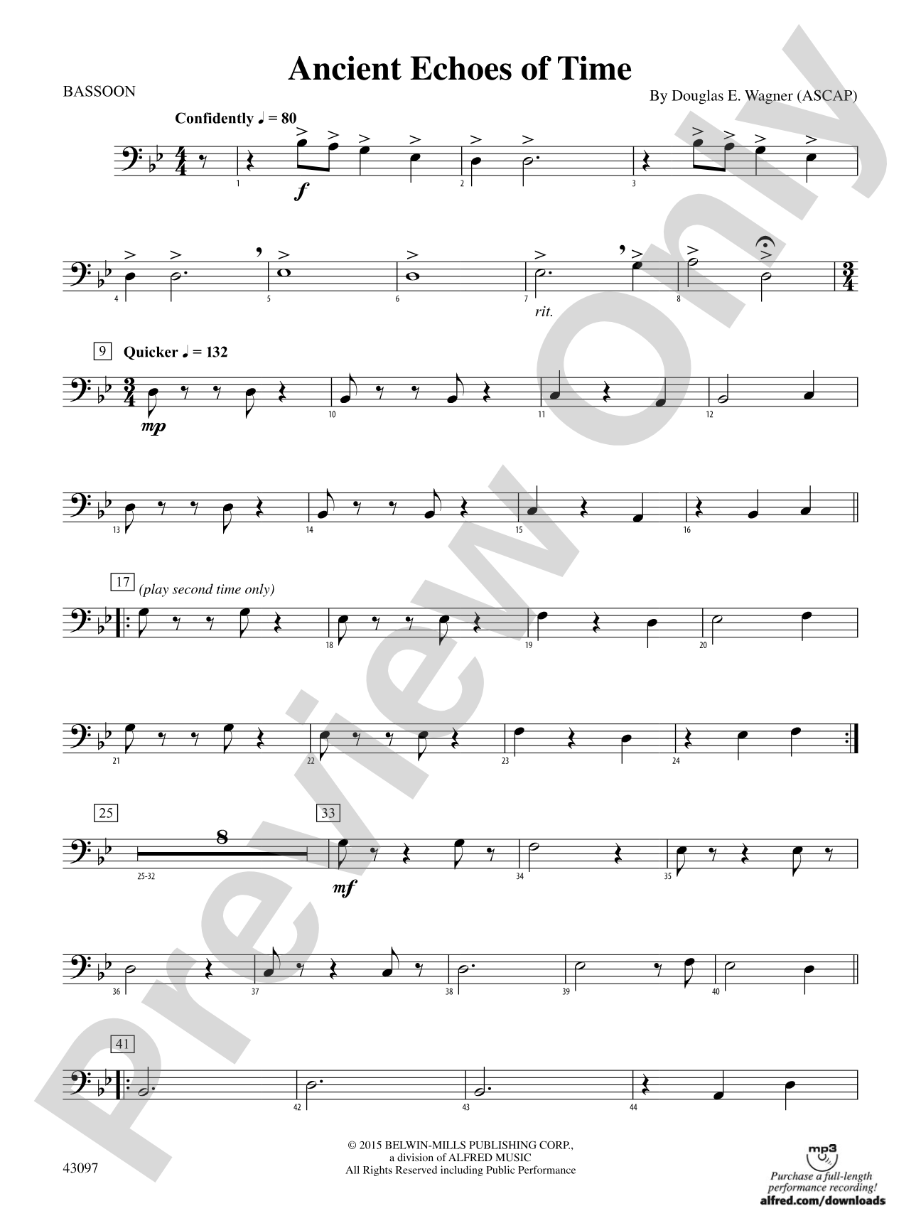 Ancient Echoes of Time: Bassoon