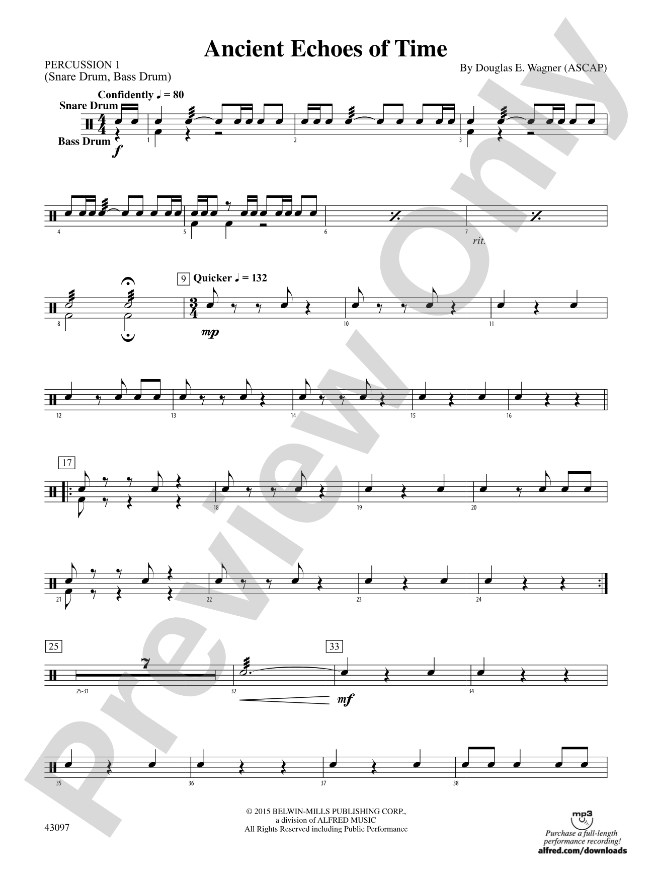 Ancient Echoes of Time: 1st Percussion