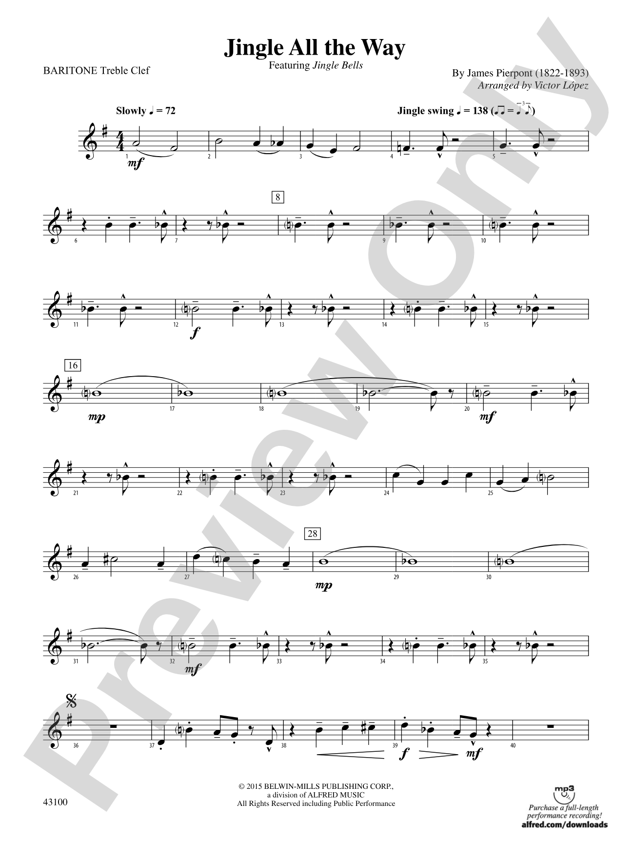 Jingle All the Way: Baritone T.C.