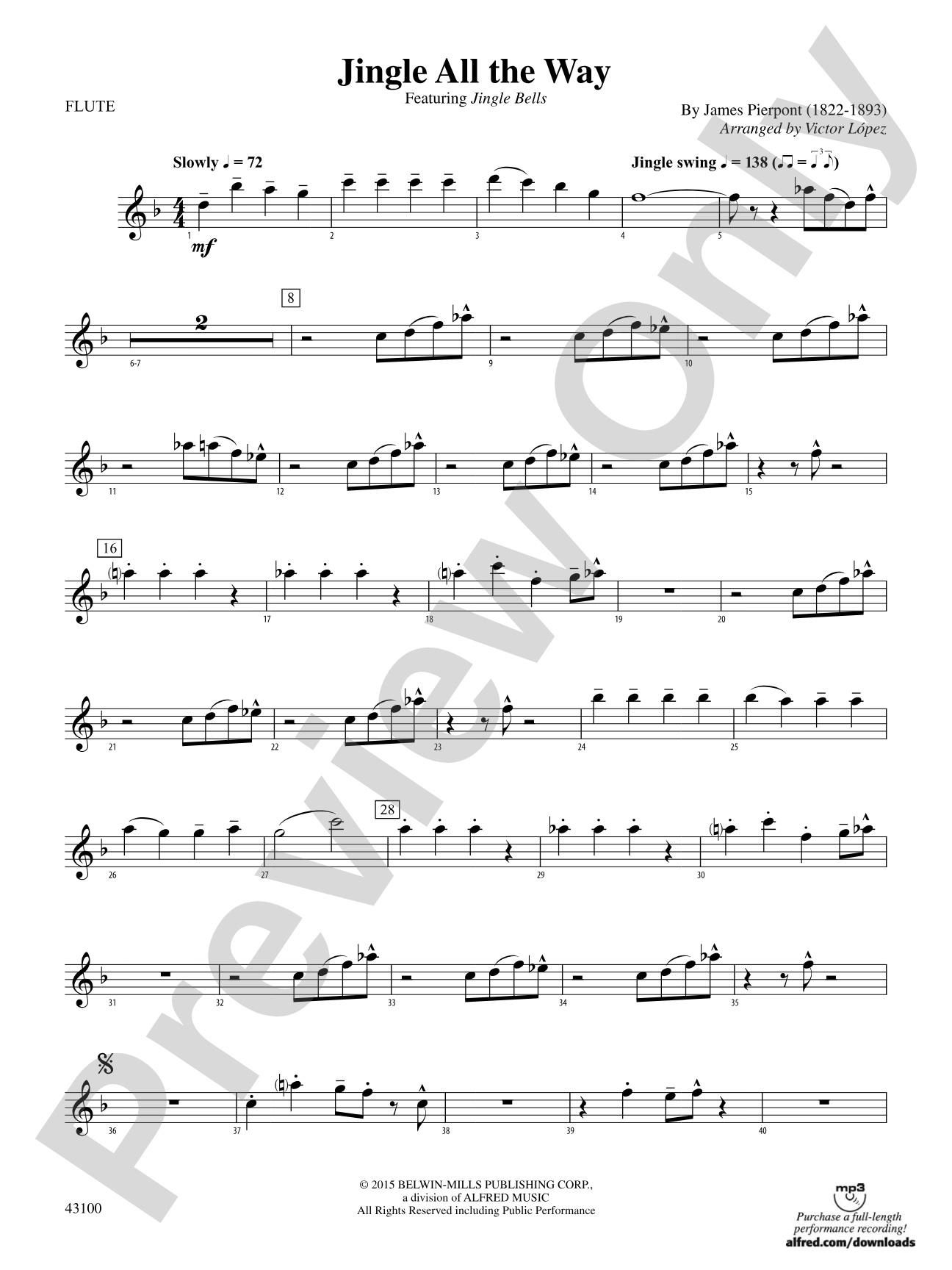 Jingle All the Way: Flute