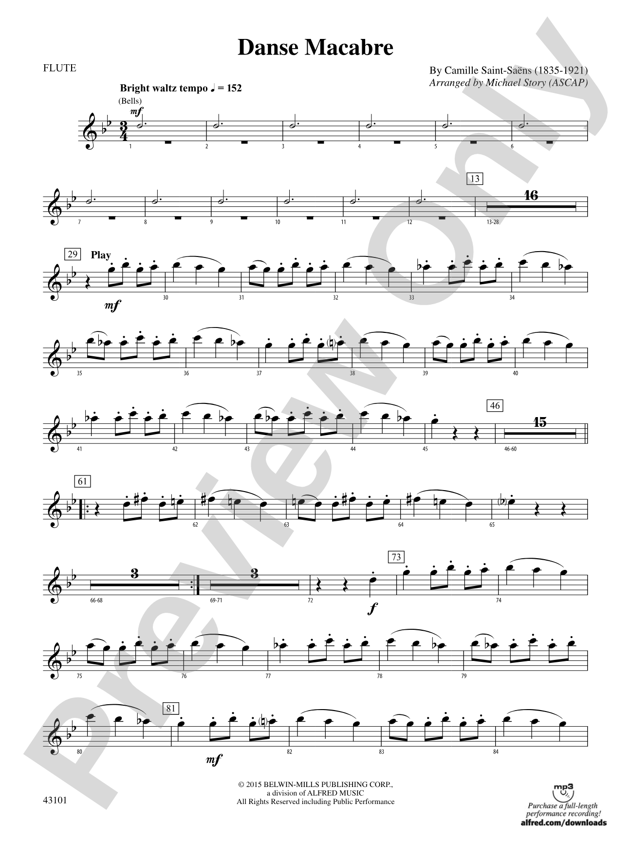 Danse Macabre: Flute