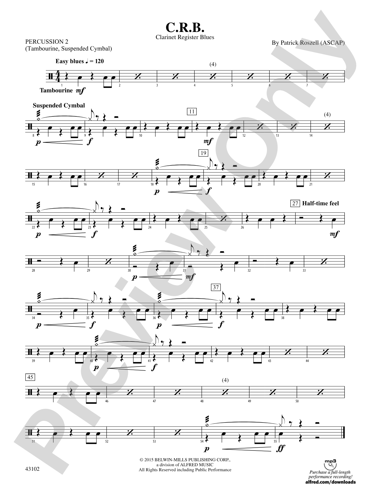C.R.B.: 2nd Percussion